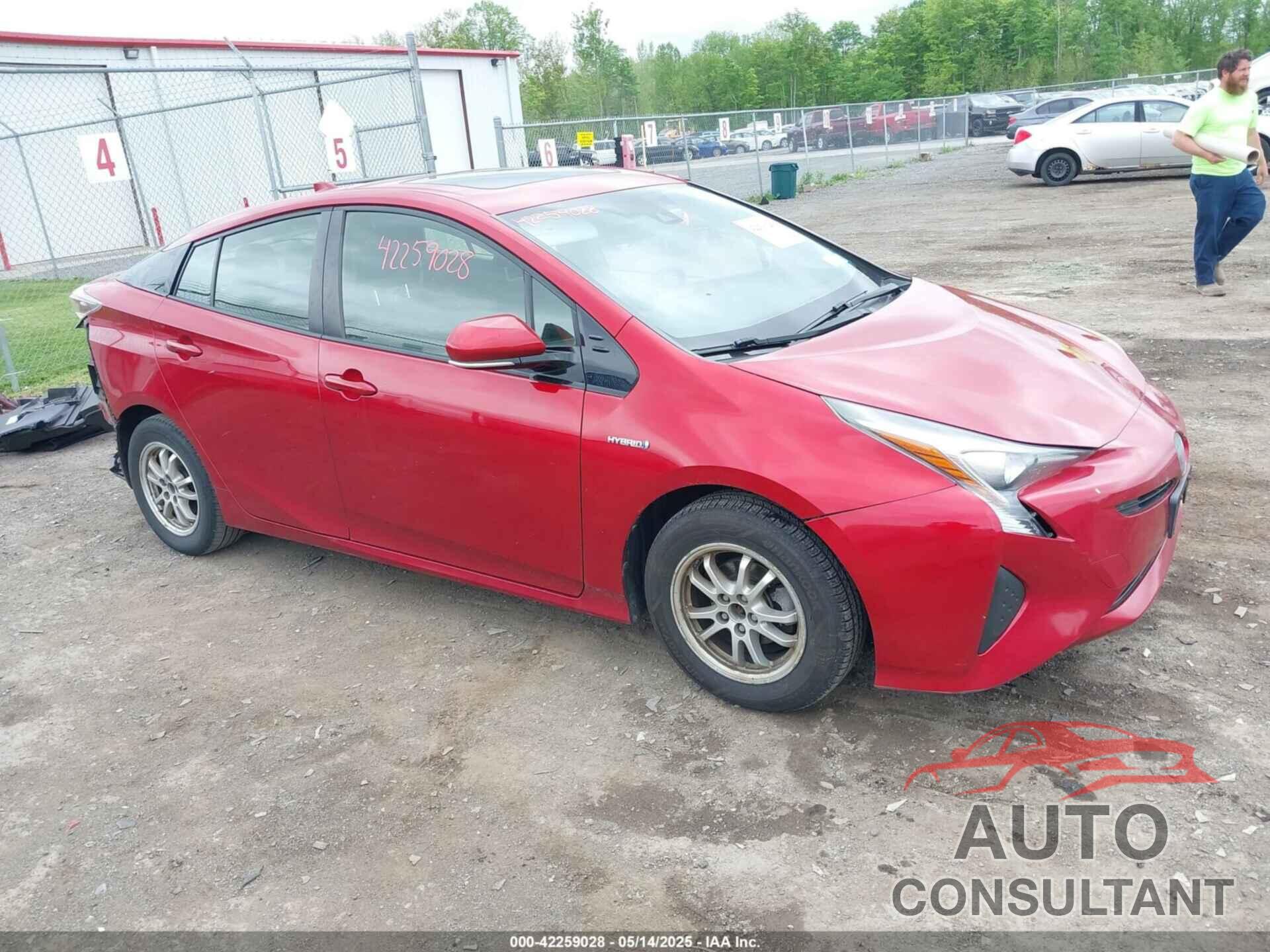 TOYOTA PRIUS 2016 - JTDKARFU5G3502449