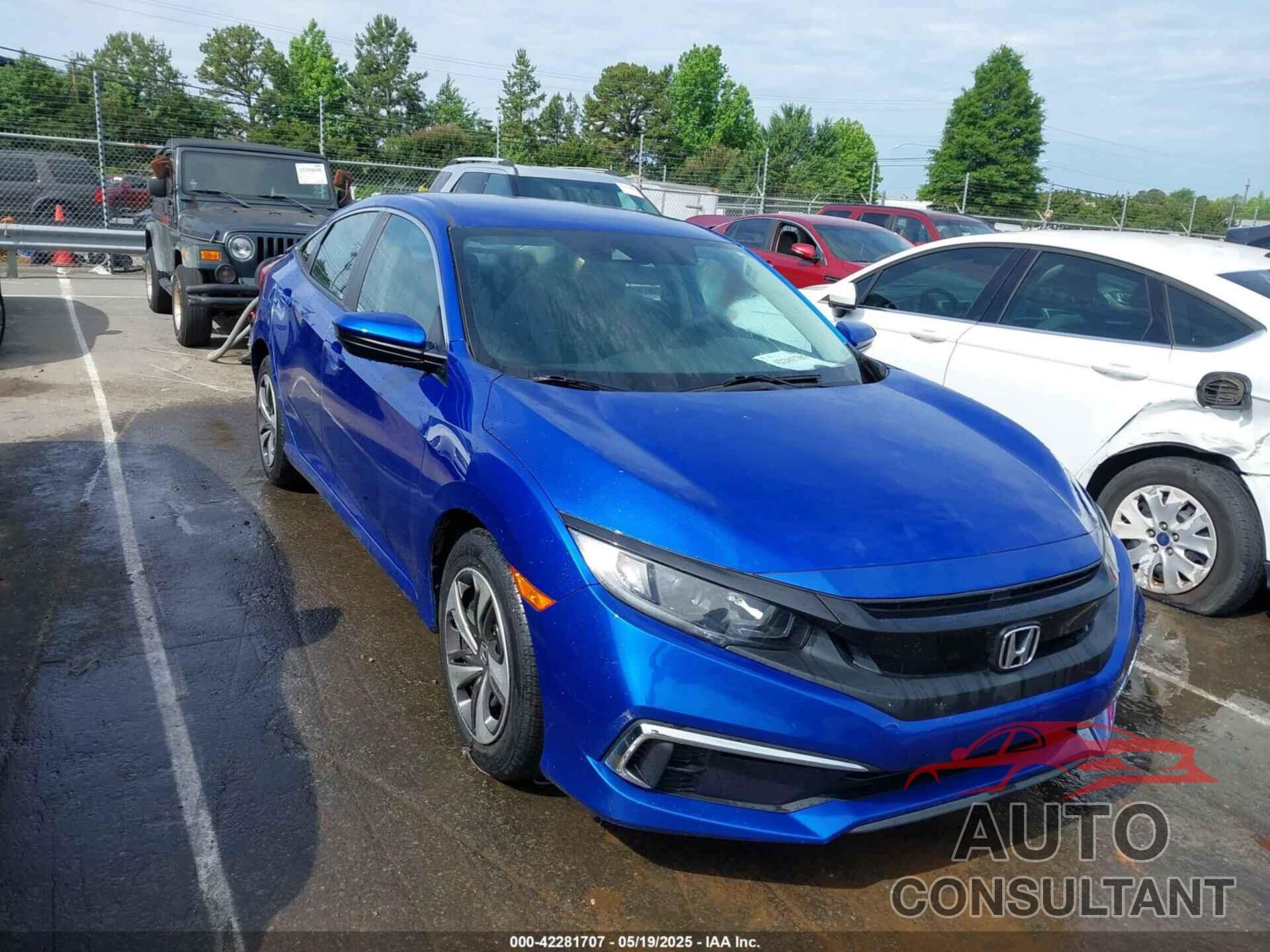 HONDA CIVIC 2019 - 19XFC2F61KE023483