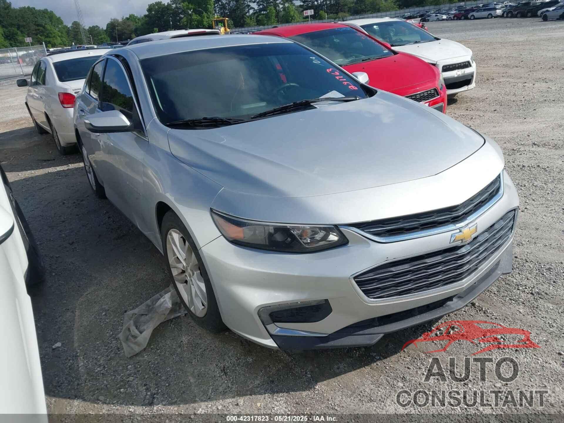 CHEVROLET MALIBU 2016 - 1G1ZE5ST6GF291763