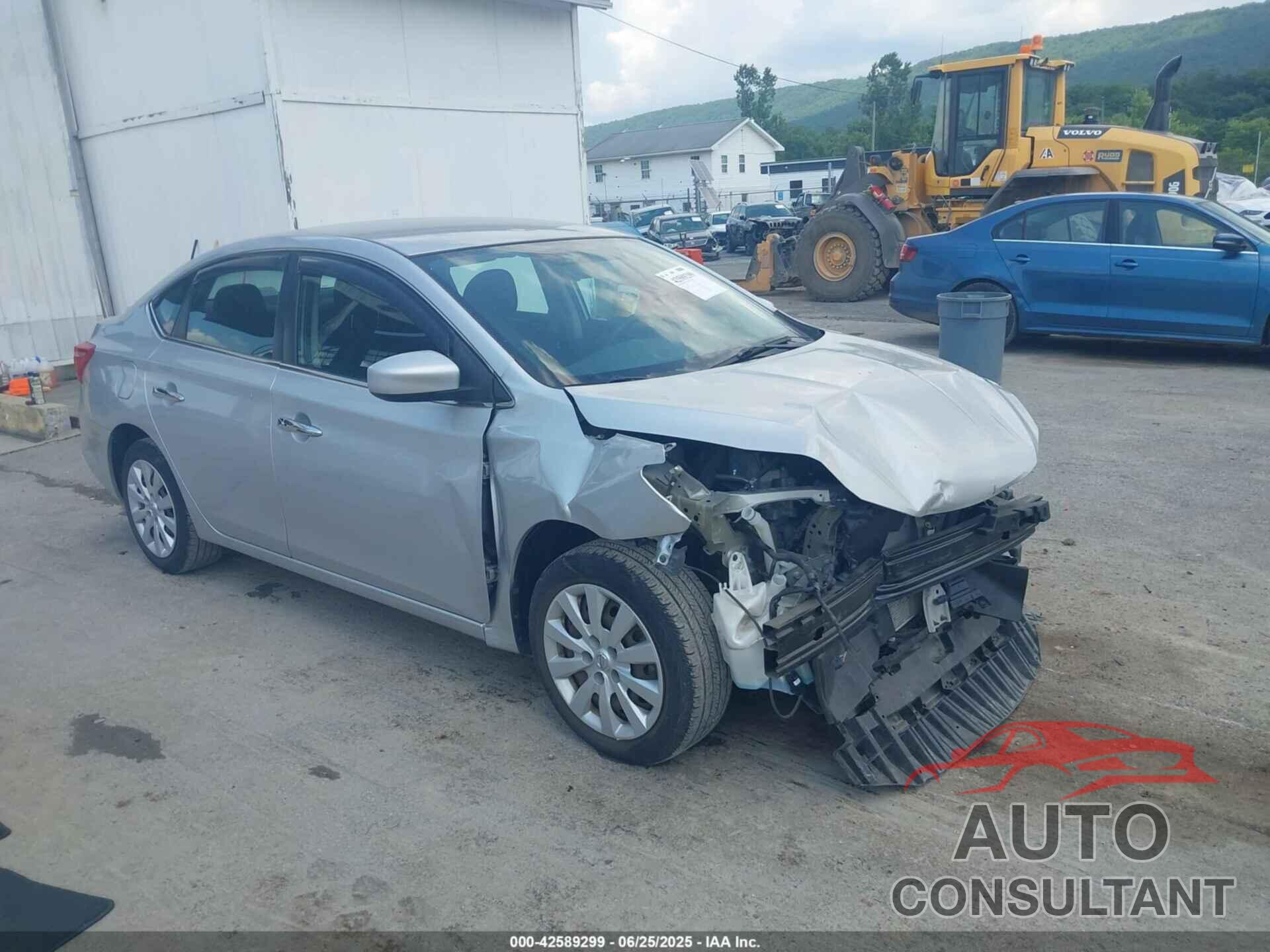NISSAN SENTRA 2017 - 3N1AB7AP9HY301535