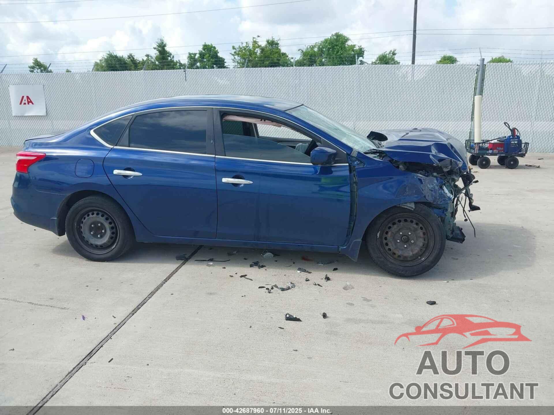 NISSAN SENTRA 2019 - 3N1AB7APXKY409895