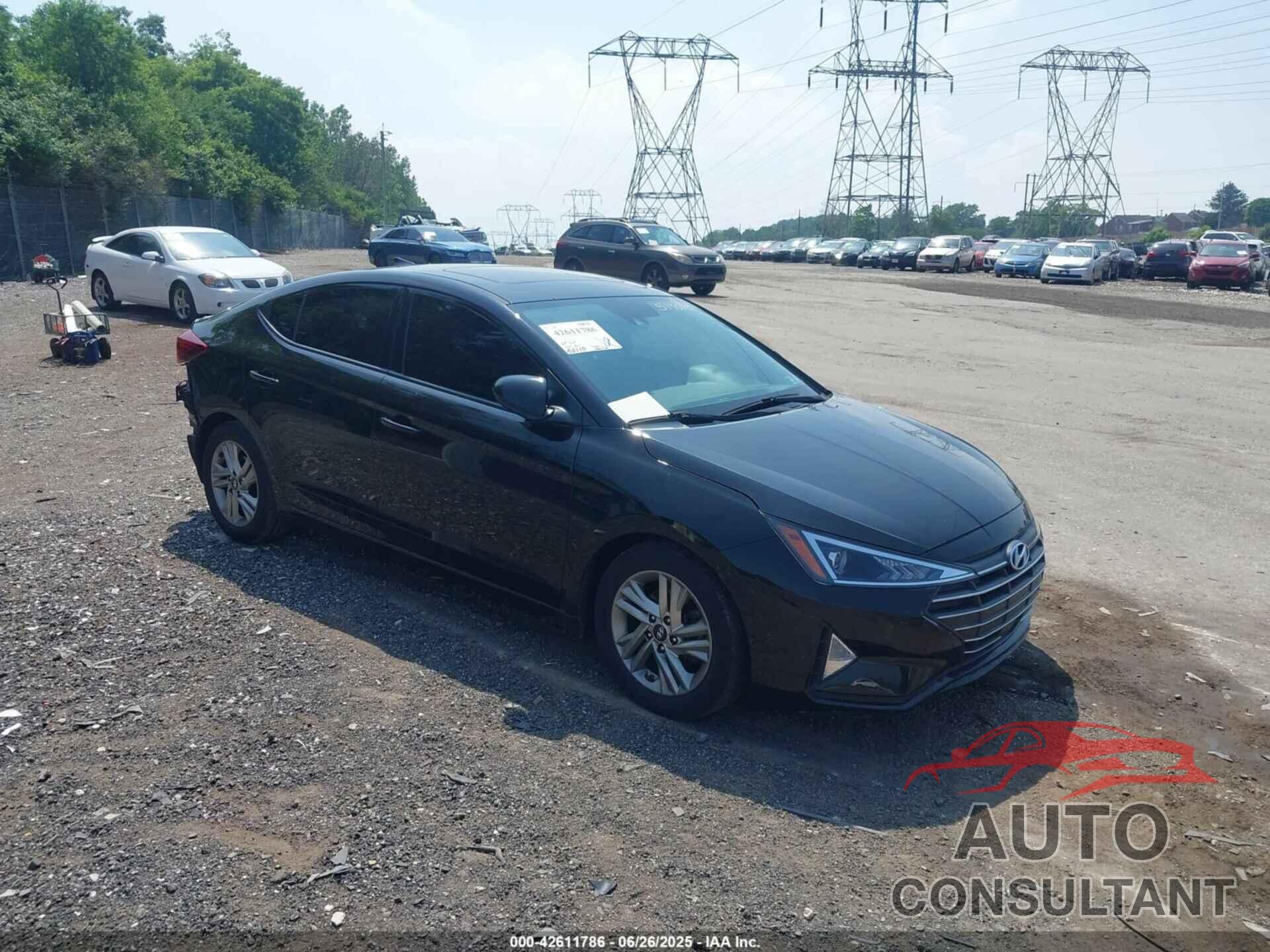 HYUNDAI ELANTRA 2020 - 5NPD84LF8LH519029