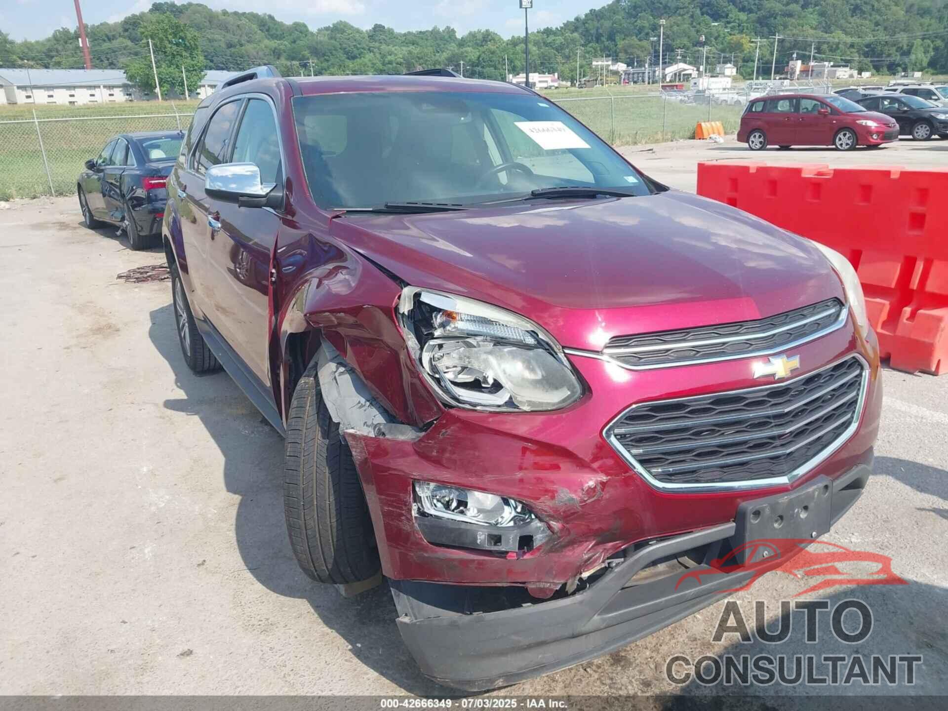 CHEVROLET EQUINOX 2016 - 2GNALDEK9G6238435