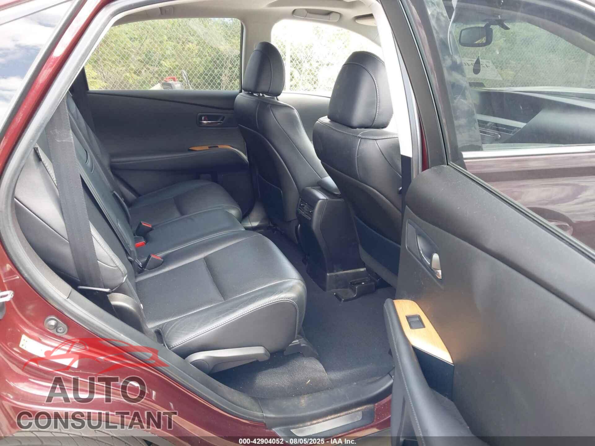 LEXUS RX 450H 2015 - 2T2BC1BA3FC010298