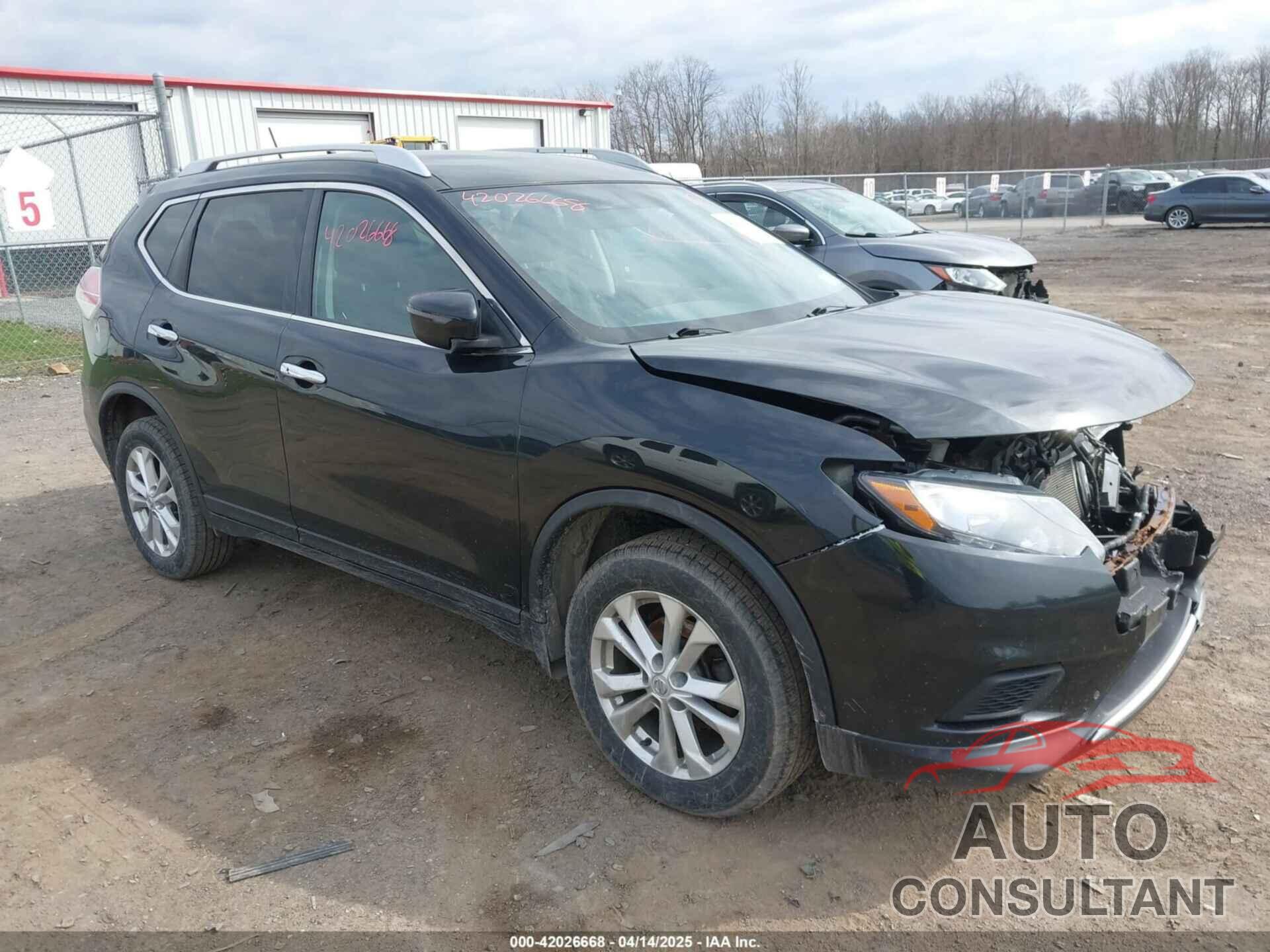 NISSAN ROGUE 2016 - KNMAT2MV0GP710160