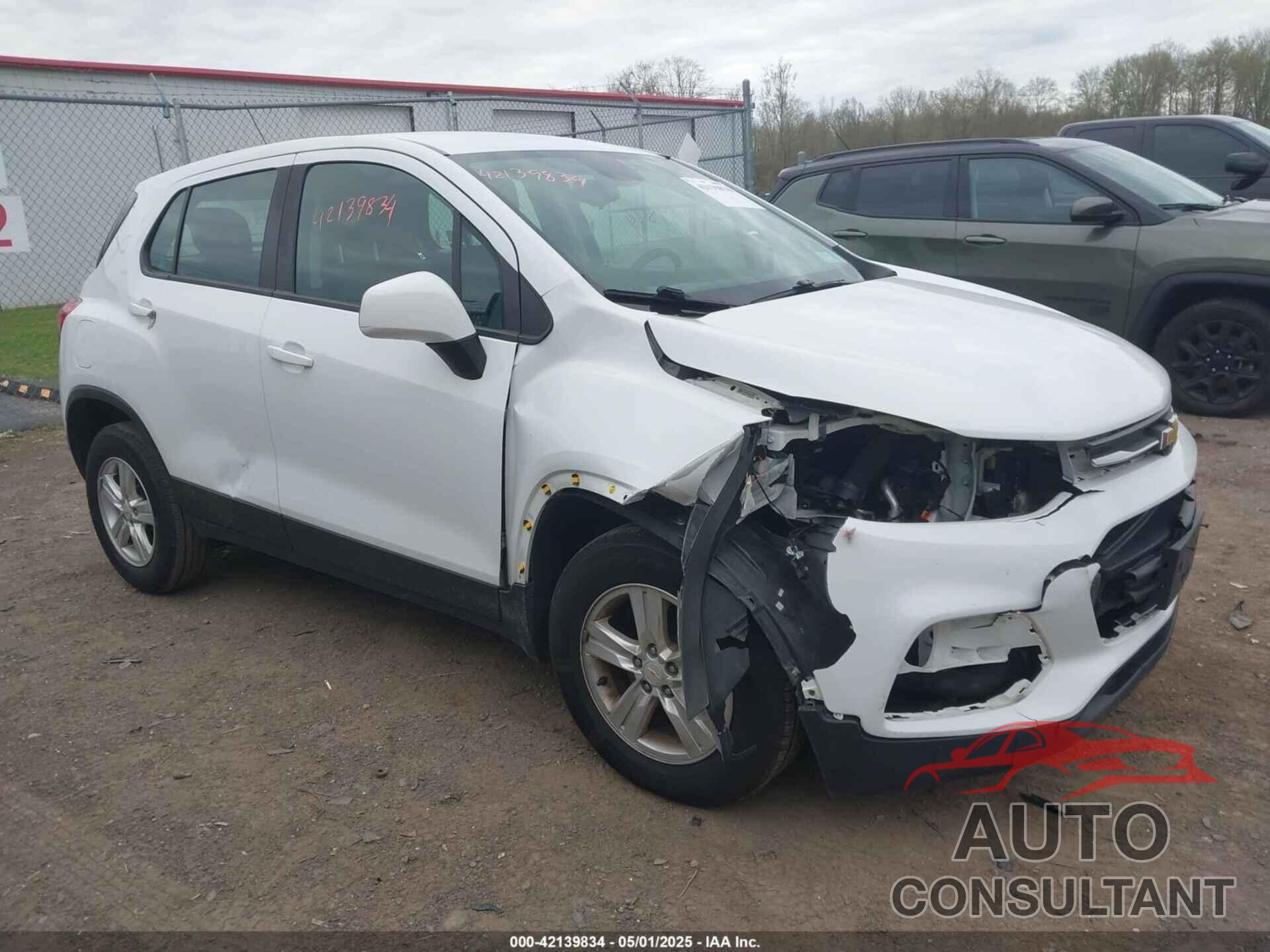 CHEVROLET TRAX 2018 - KL7CJNSB0JB580567