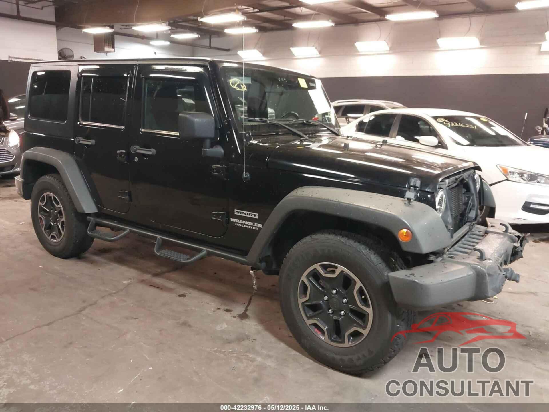 JEEP WRANGLER UNLIMITED 2012 - 1C4HJWDG7CL109049