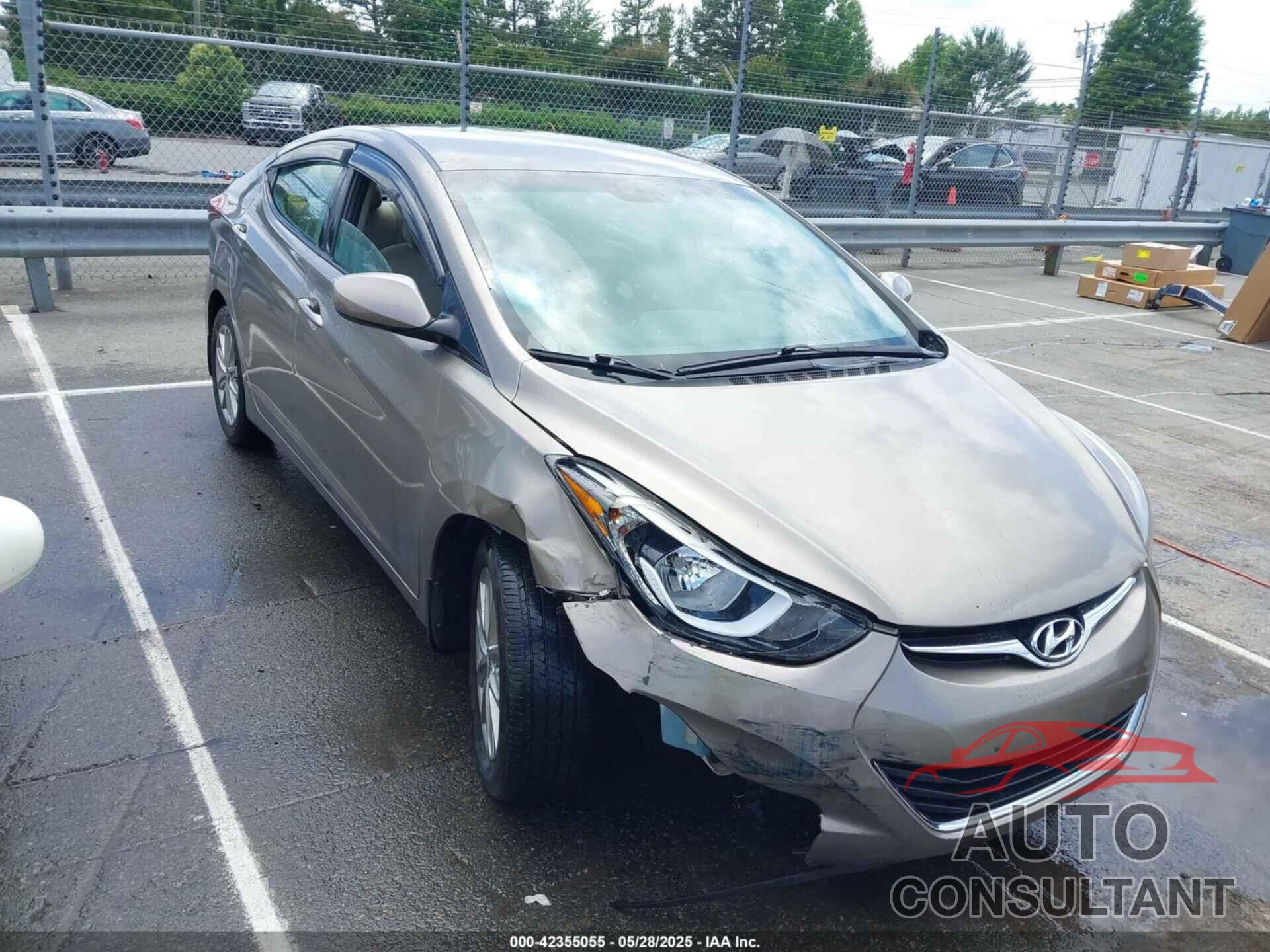 HYUNDAI ELANTRA 2014 - 5NPDH4AE6EH535159