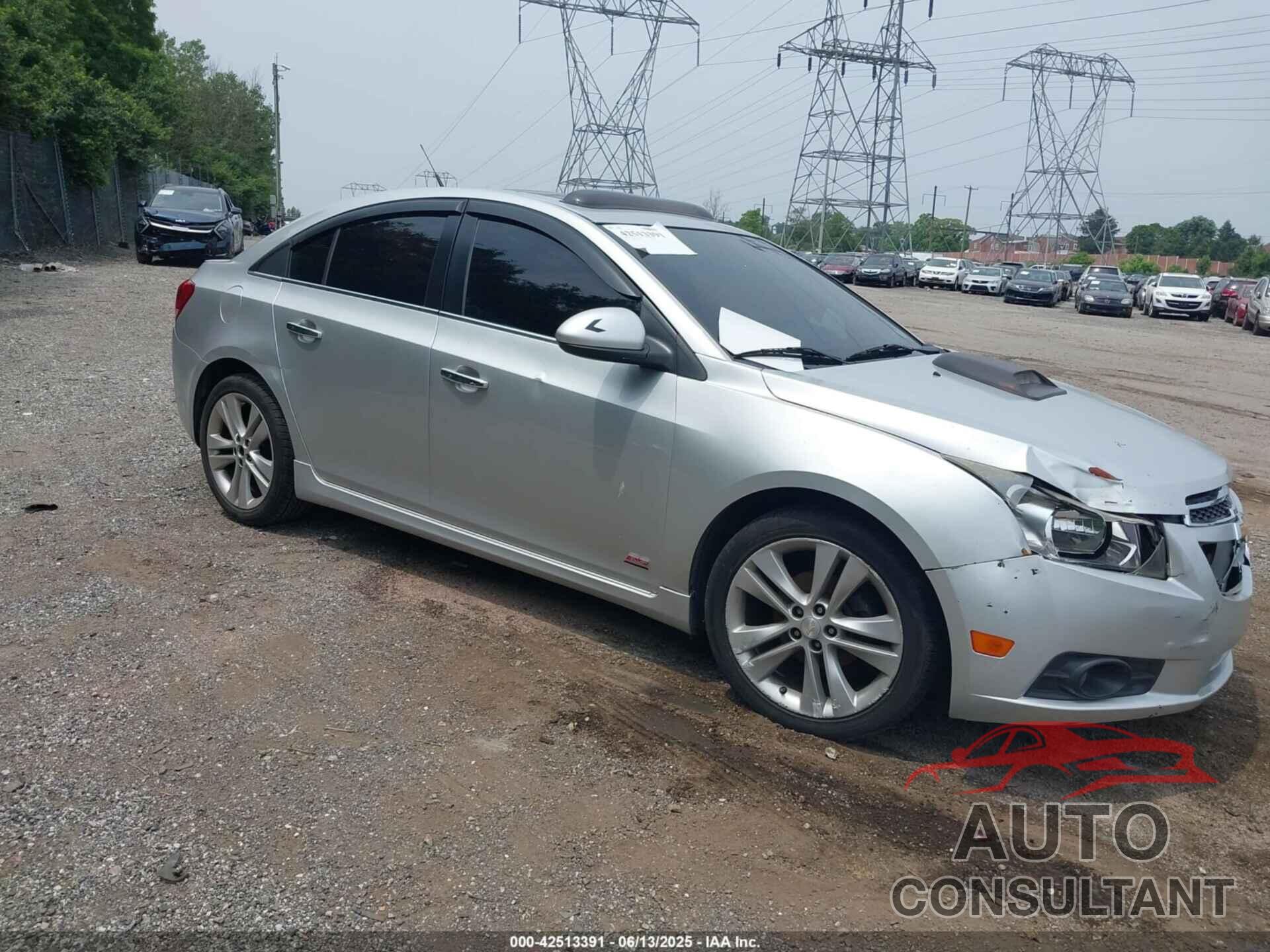 CHEVROLET CRUZE 2014 - 1G1PG5SB3E7265461