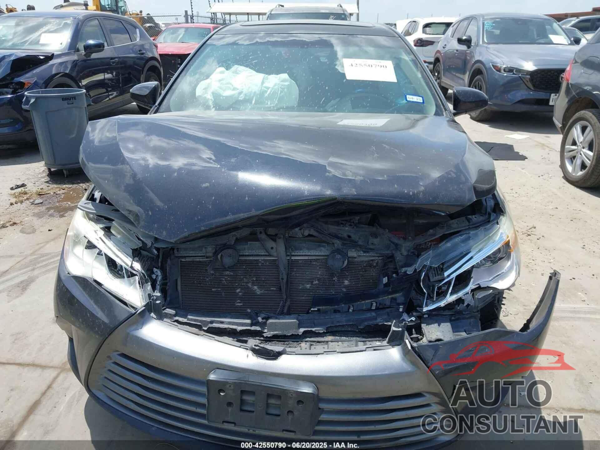 TOYOTA CAMRY 2017 - 4T1BK1FK3HU583004