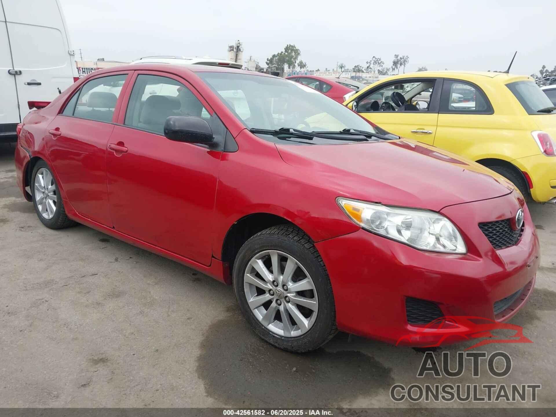 TOYOTA COROLLA 2009 - JTDBL40E69J042652