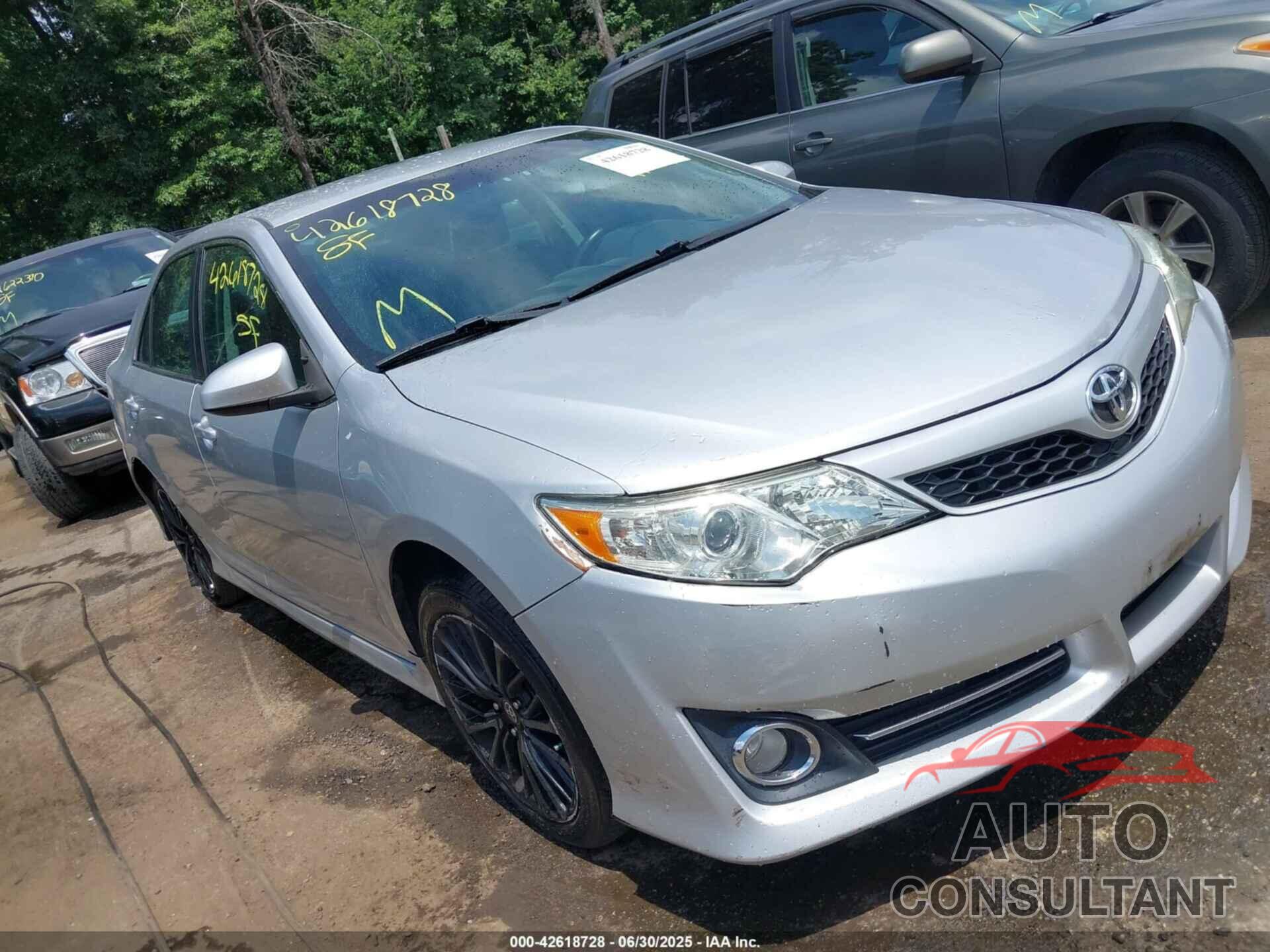 TOYOTA CAMRY 2013 - 4T1BF1FK1DU249228