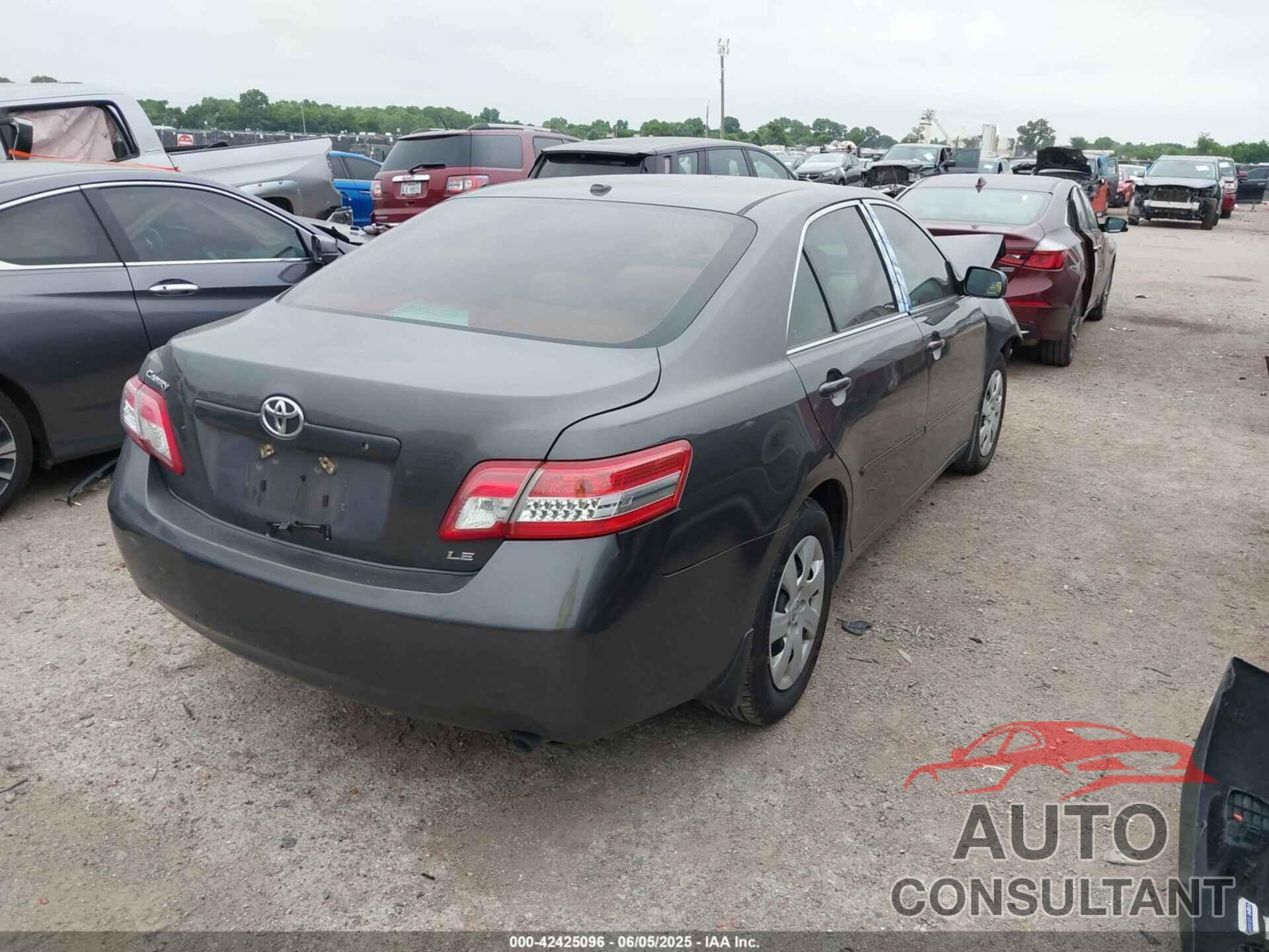 TOYOTA CAMRY 2010 - 4T4BF3EKXAR074797