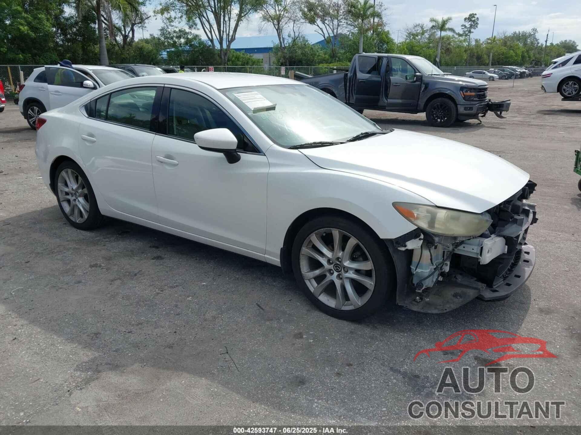 MAZDA MAZDA6 2014 - JM1GJ1V64E1147289