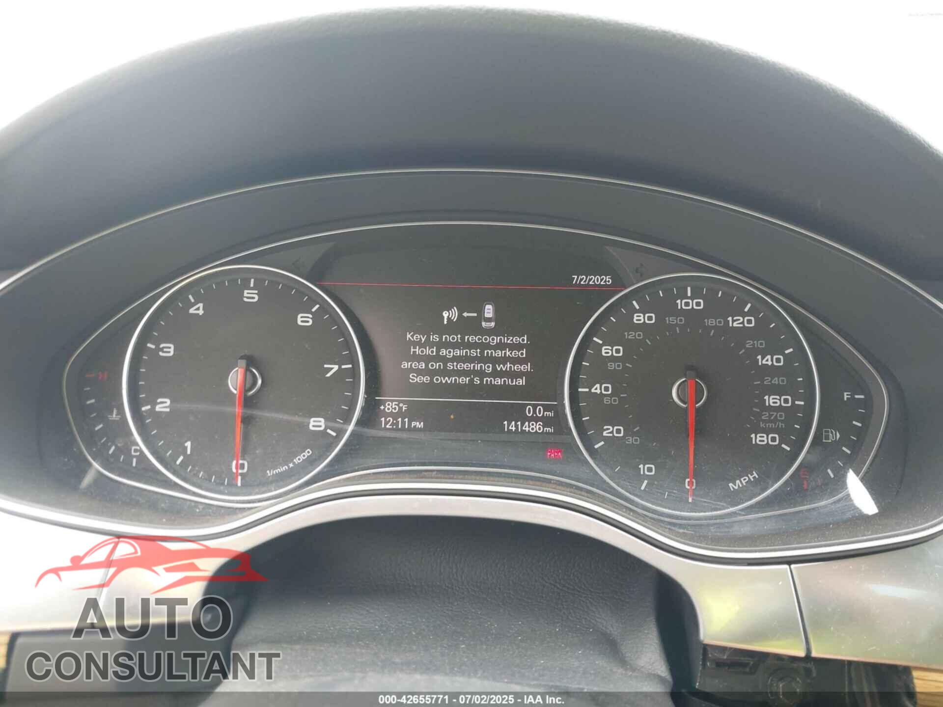 AUDI A6 2012 - WAUDFAFC6CN081355