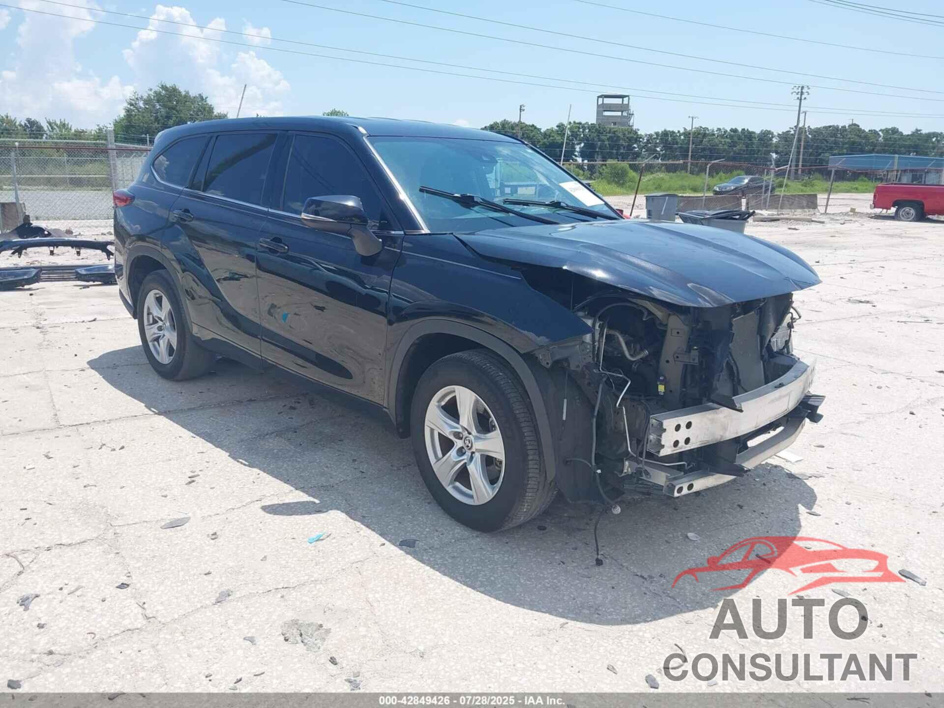 TOYOTA HIGHLANDER 2021 - 5TDZZRAHXMS089794