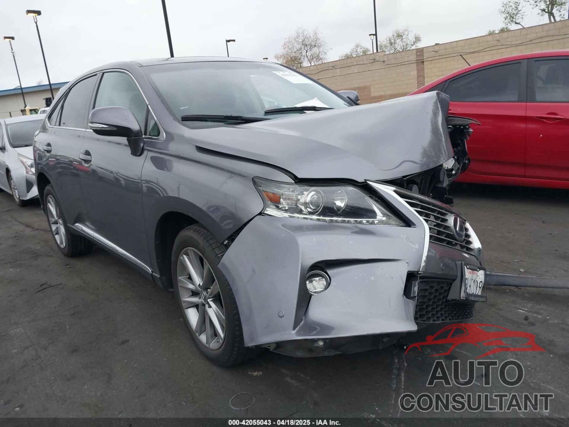 LEXUS RX 450H 2015 - 2T2ZB1BA3FC003756