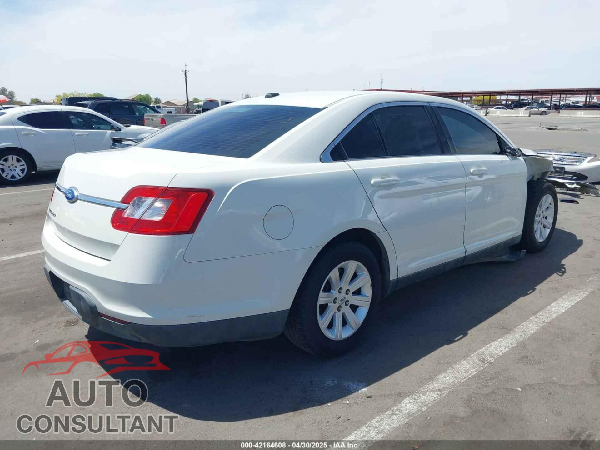 FORD TAURUS 2011 - 1FAHP2DW1BG165371