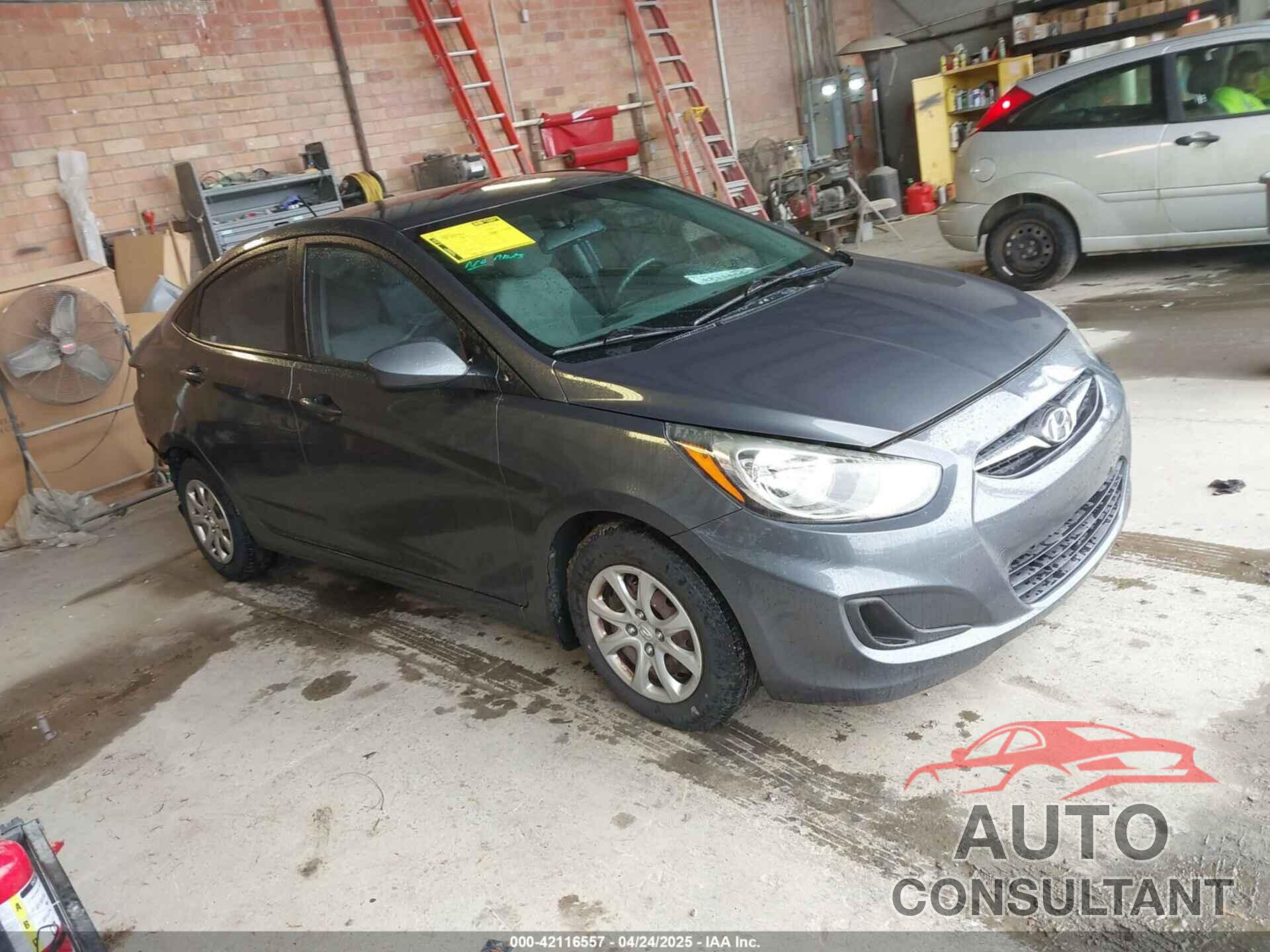 HYUNDAI ACCENT 2012 - KMHCT4AE3CU257555