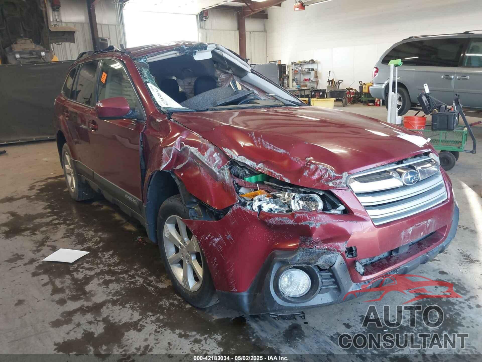 SUBARU OUTBACK 2013 - 4S4BRBCCXD3283913