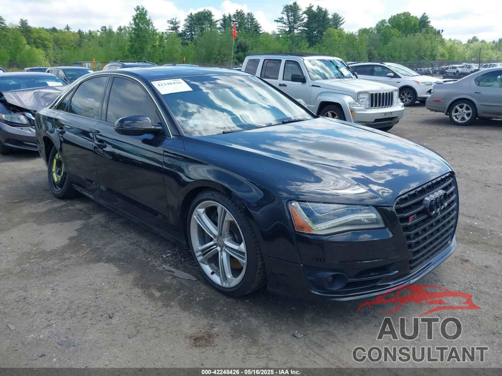 AUDI S8 2013 - WAUD2AFD0DN010609