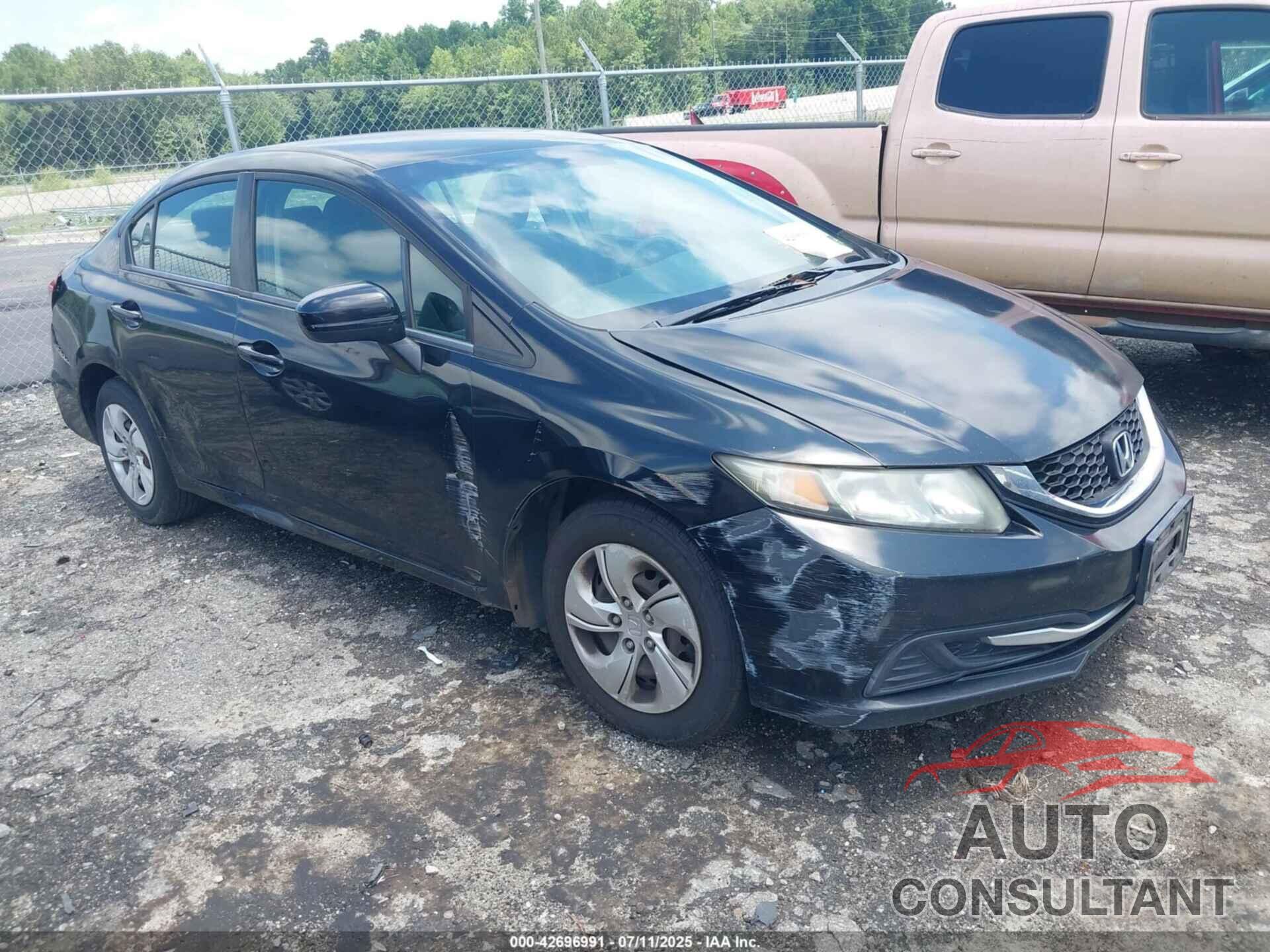 HONDA CIVIC 2014 - 2HGFB2F59EH506191