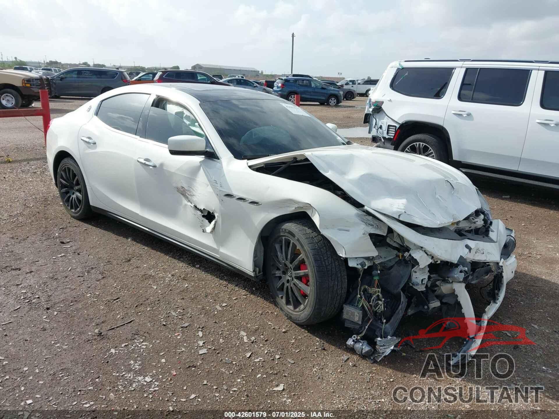 MASERATI GHIBLI 2014 - ZAM57RTAXE1117771