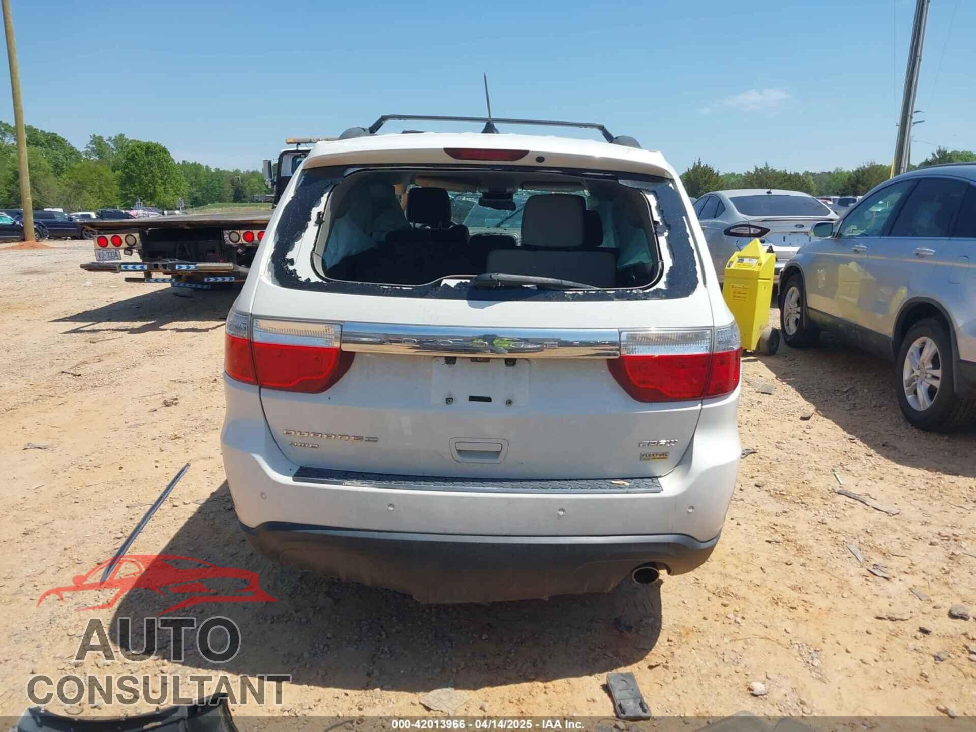 DODGE DURANGO 2012 - 1C4RDJDG3CC117972