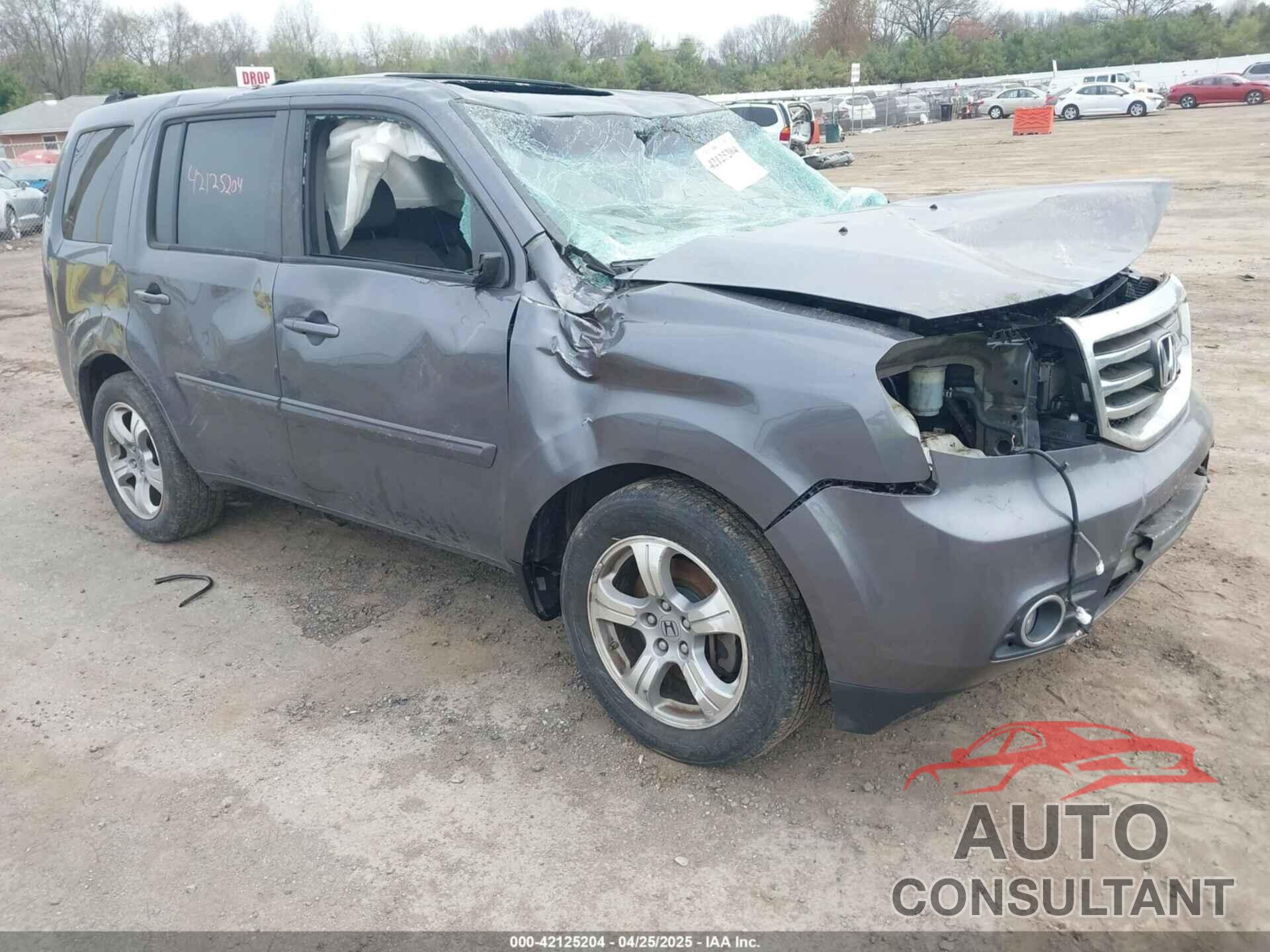HONDA PILOT 2015 - 5FNYF4H68FB042332