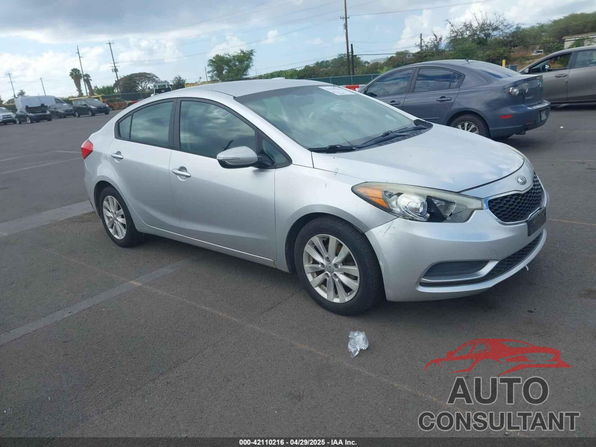 KIA FORTE 2014 - KNAFX4A66E5063305
