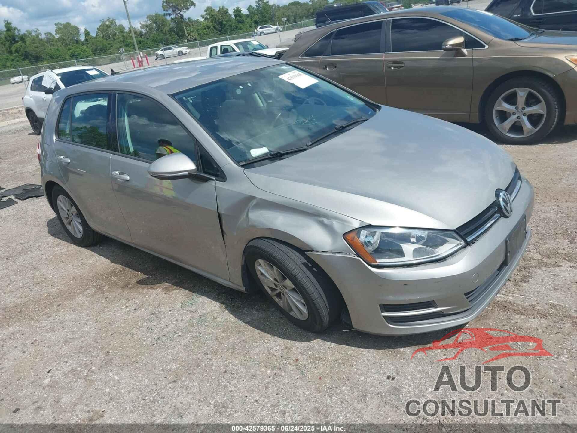 VOLKSWAGEN GOLF 2016 - 3VW217AU3GM051853