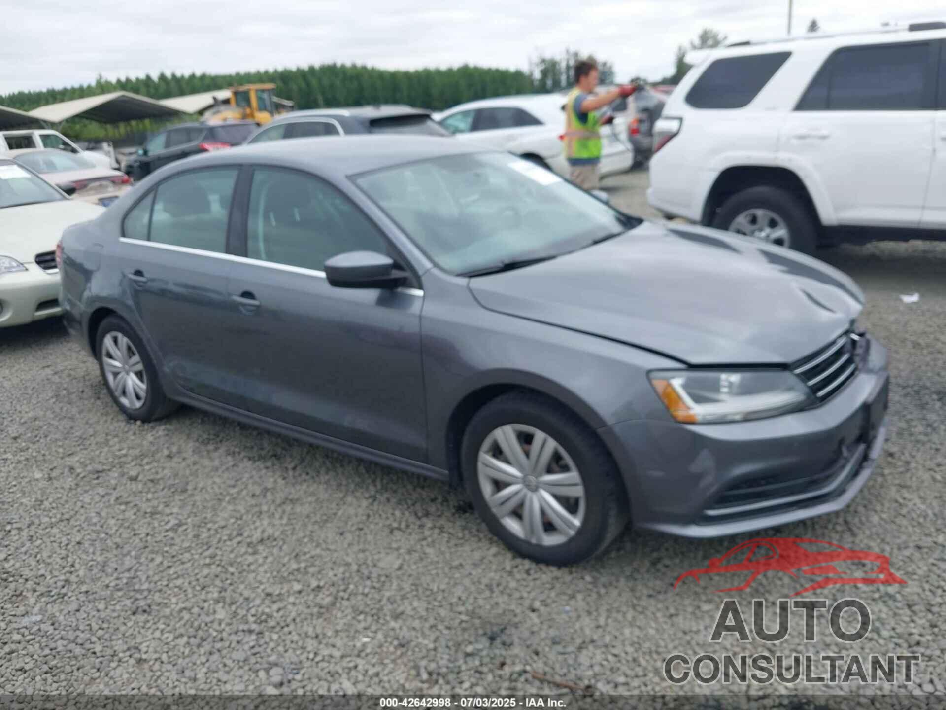 VOLKSWAGEN JETTA 2017 - 3VW2B7AJ0HM288319