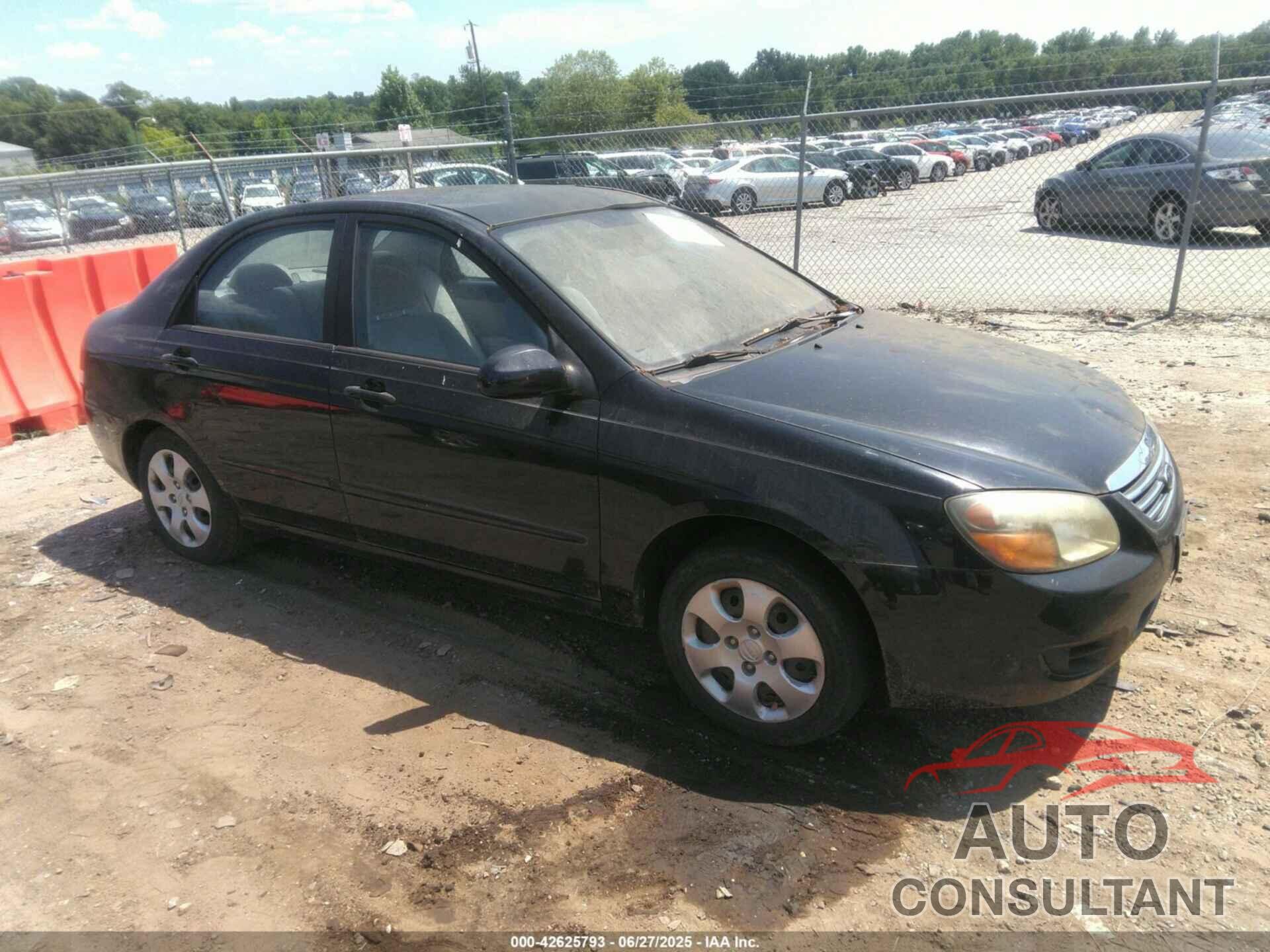 KIA SPECTRA 2009 - KNAFE222995640761