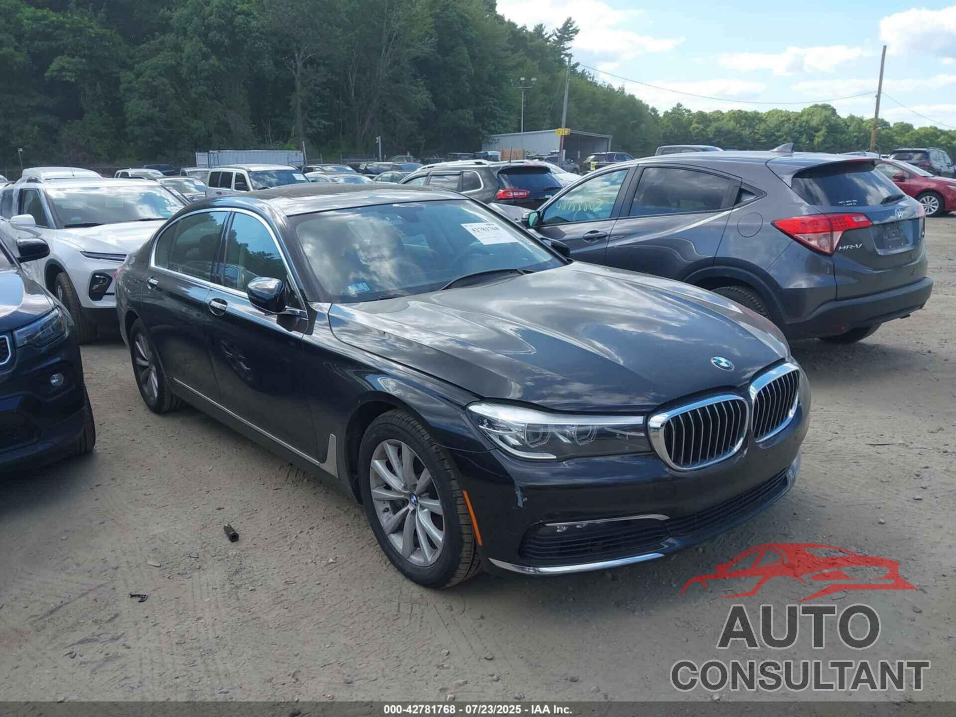 BMW 740I 2018 - WBA7E4C50JGV23992