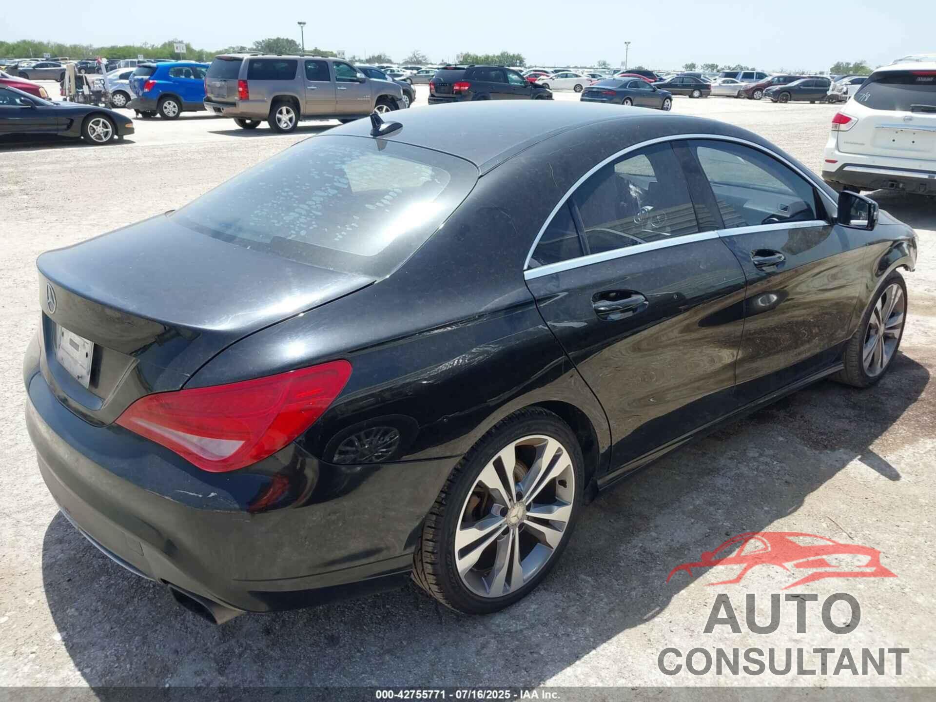 MERCEDES-BENZ CLA 250 2014 - WDDSJ4EB2EN036280