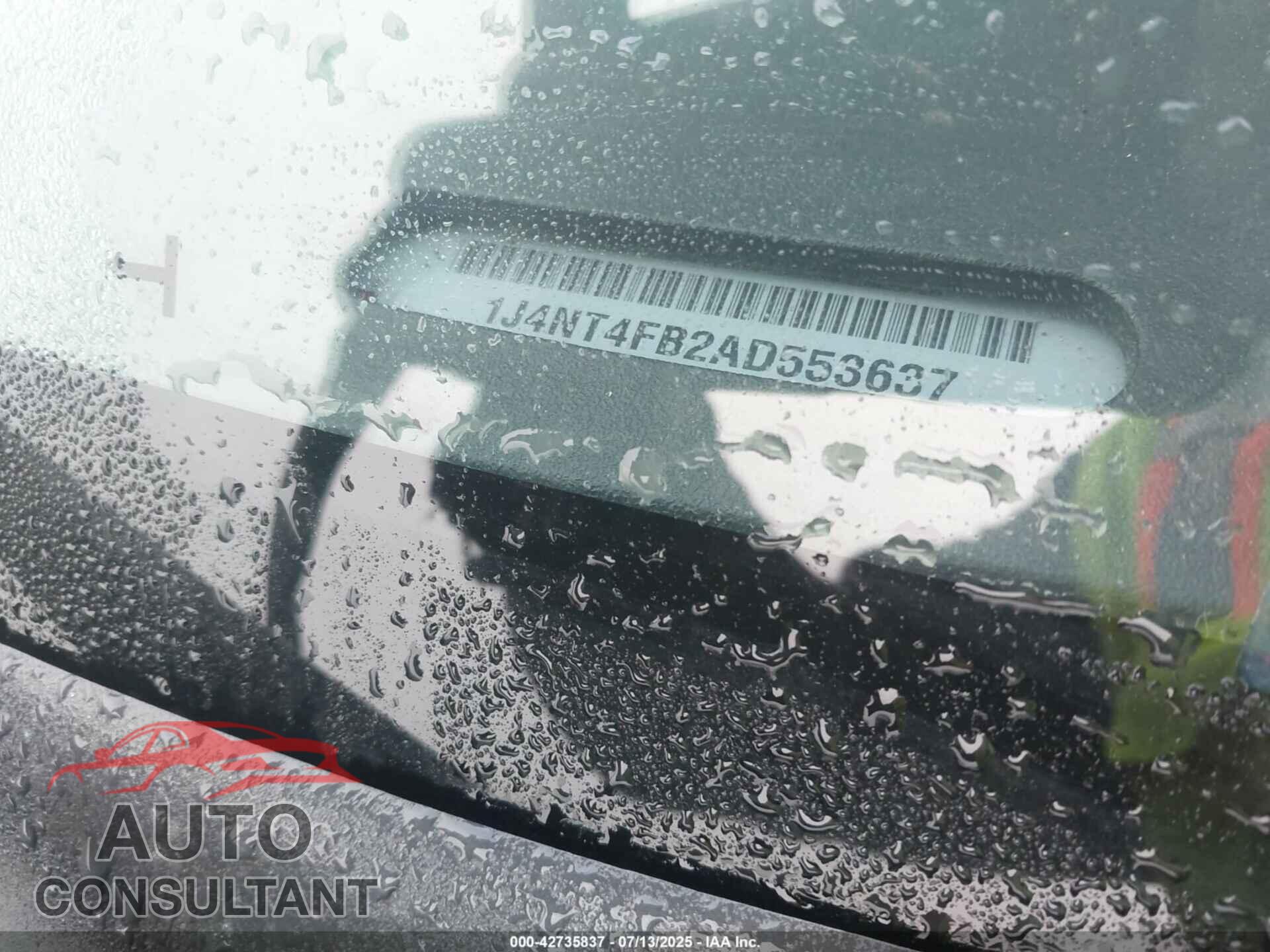 JEEP COMPASS 2010 - 1J4NT4FB2AD553637