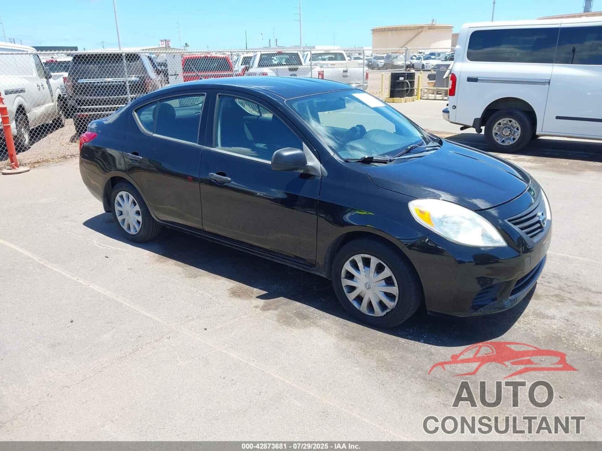 NISSAN VERSA 2012 - 3N1CN7AP1CL856436