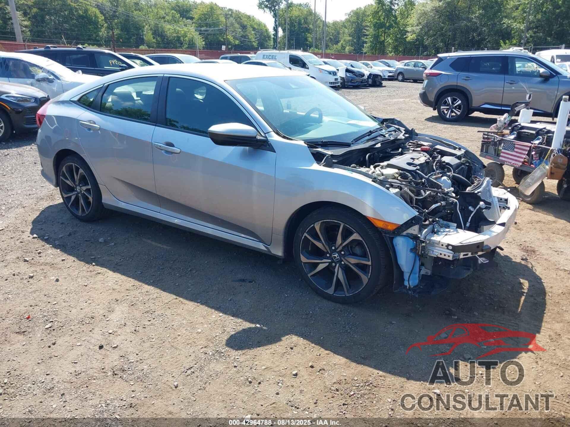 HONDA CIVIC 2019 - 2HGFC2F87KH534137