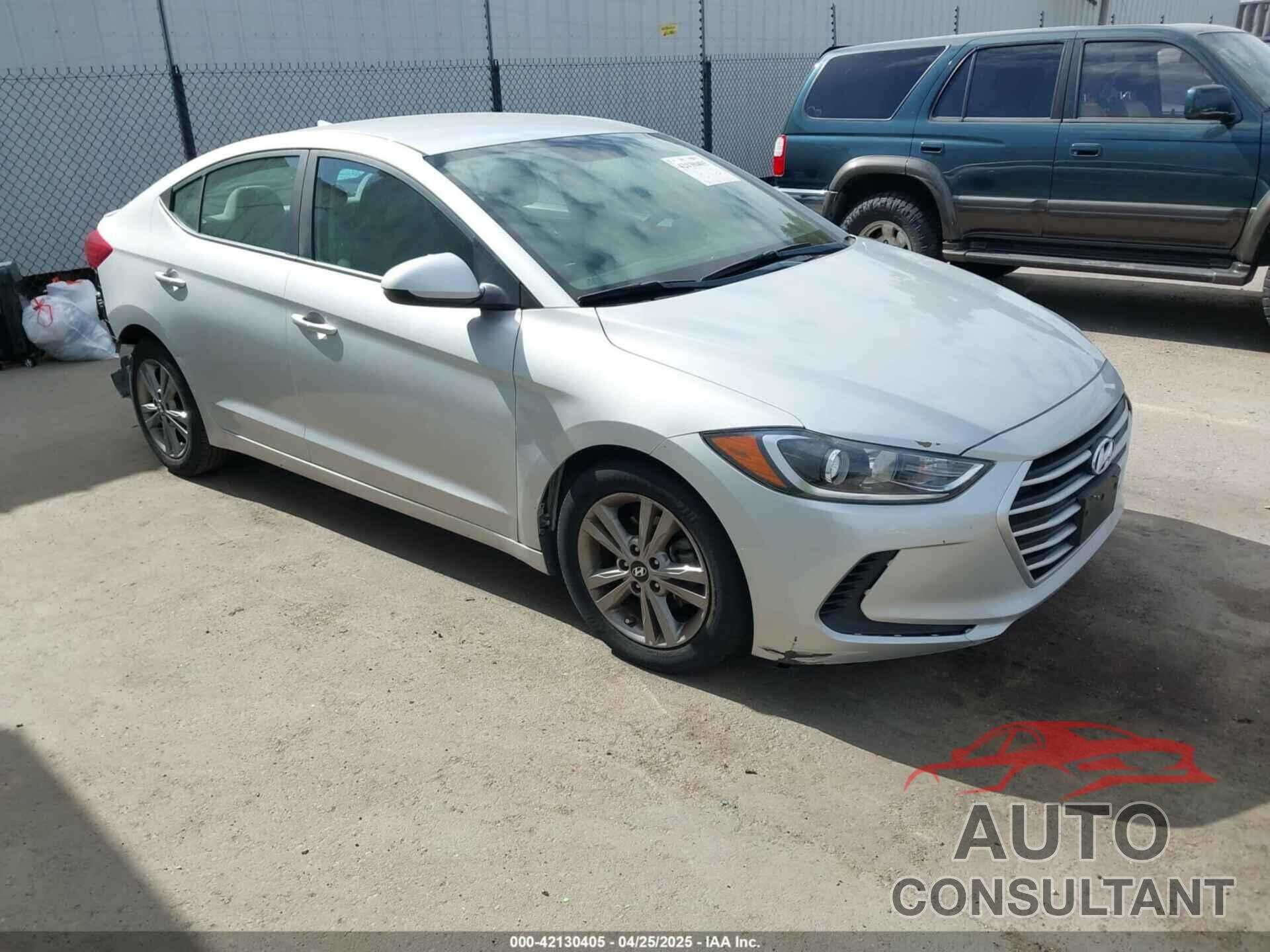 HYUNDAI ELANTRA 2018 - 5NPD84LF4JH257765