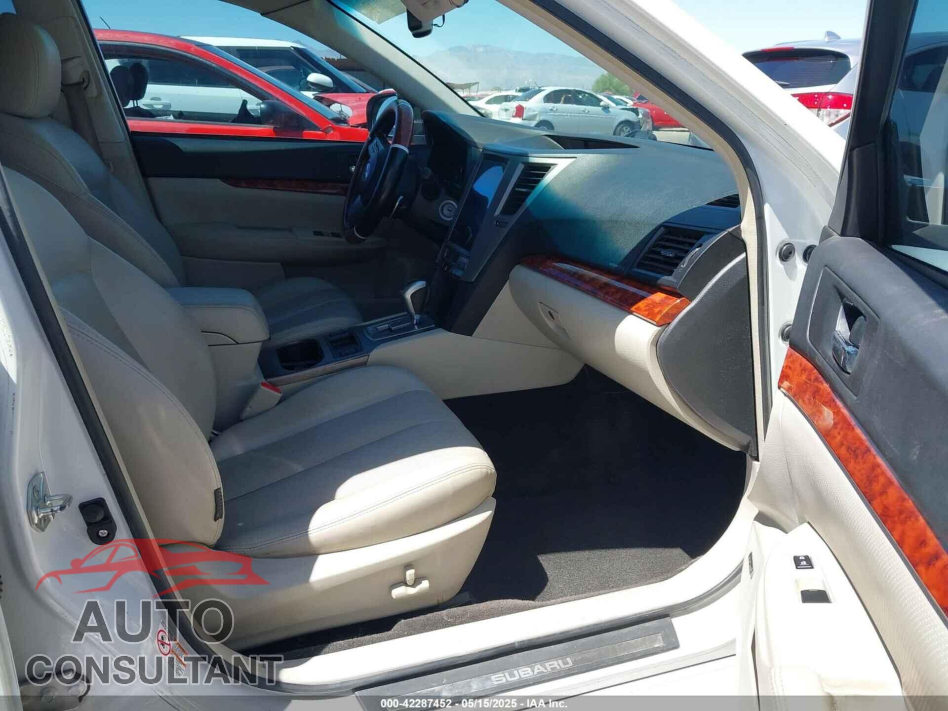 SUBARU LEGACY 2011 - 4S3BMBK62B3252666