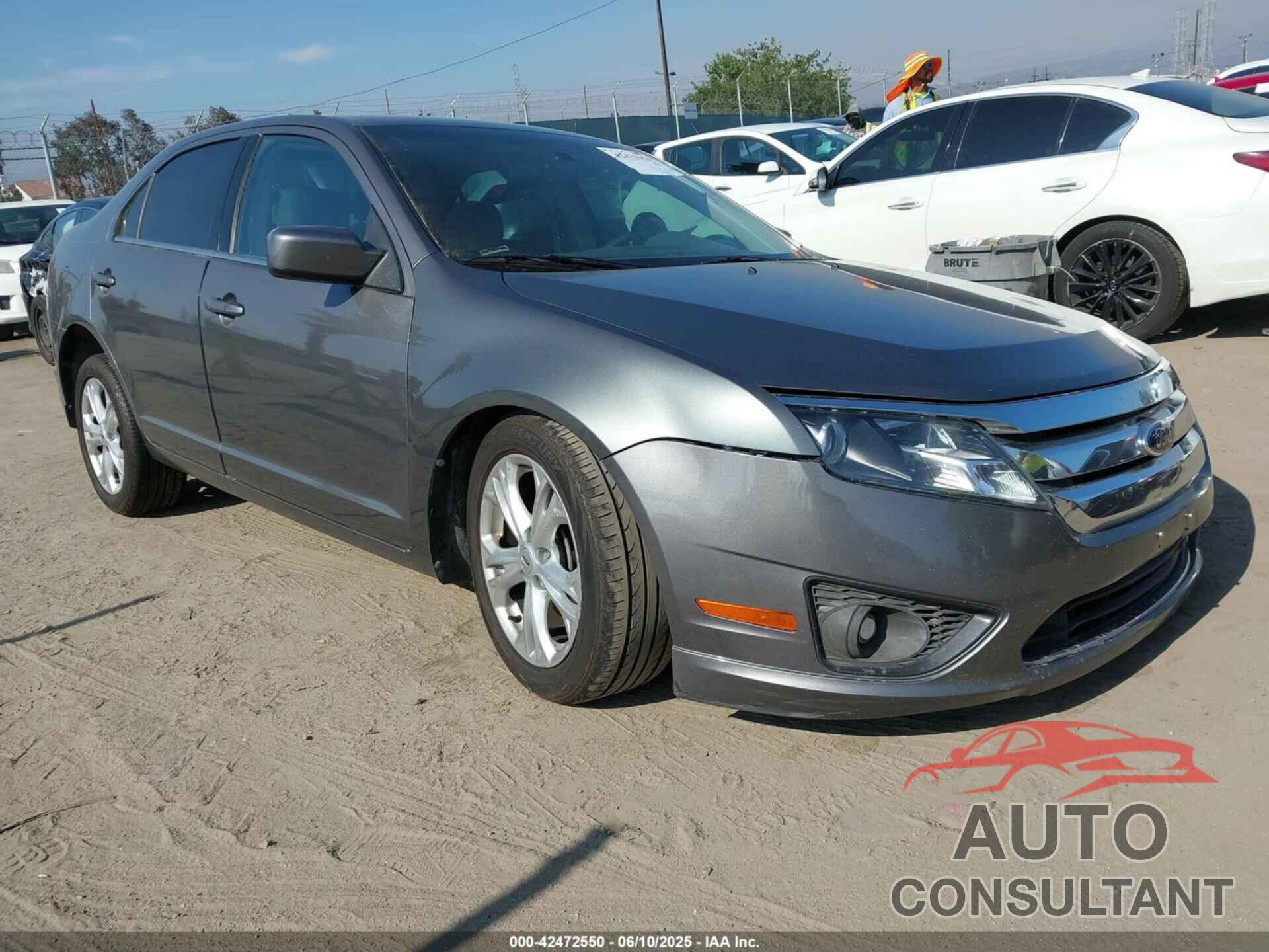 FORD FUSION 2012 - 3FAHP0HG9CR397752