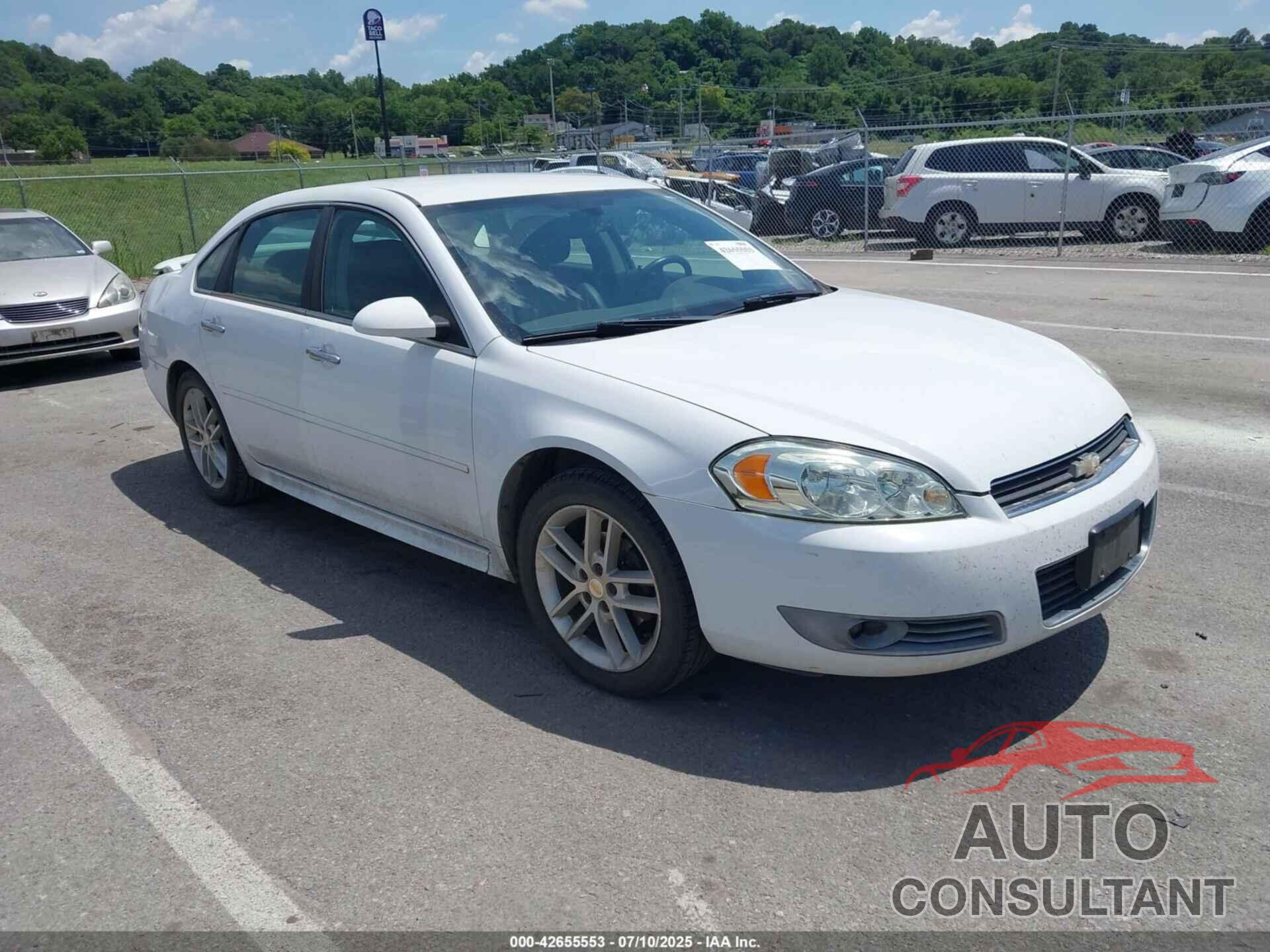 CHEVROLET IMPALA 2010 - 2G1WC5EMXA1160377