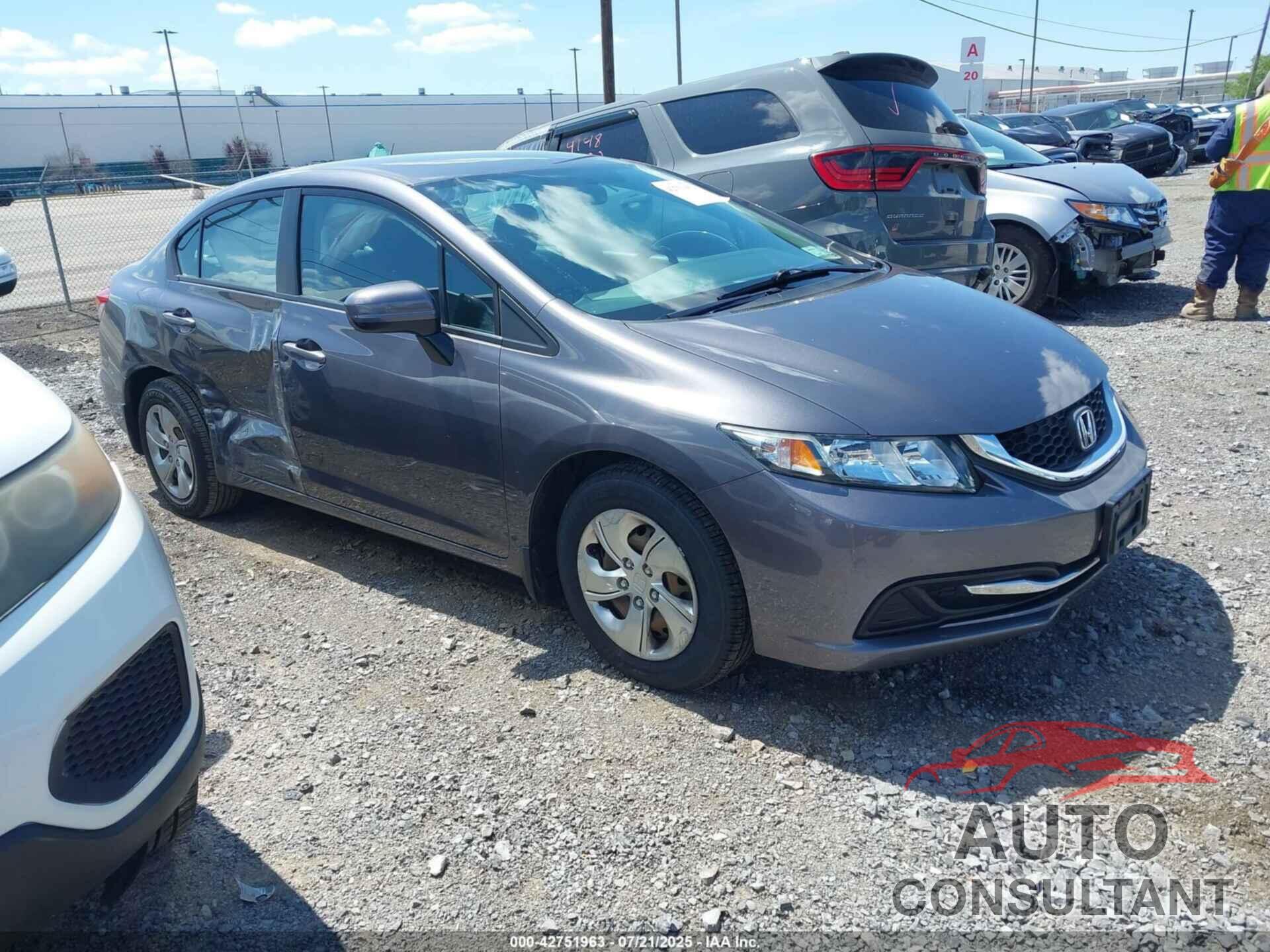 HONDA CIVIC 2015 - 19XFB2F56FE265007
