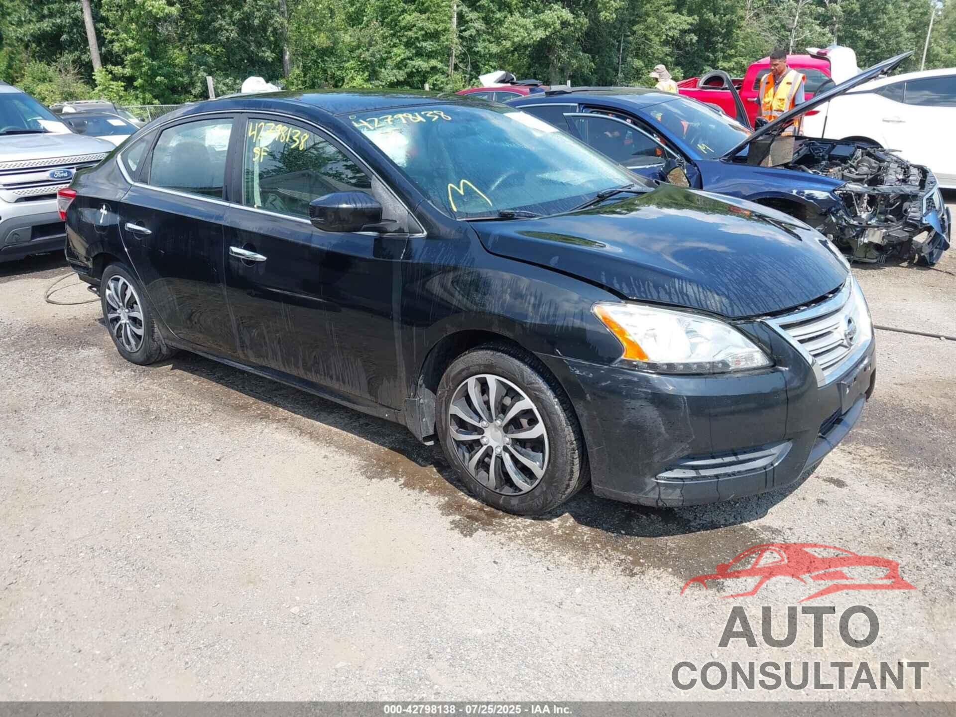 NISSAN SENTRA 2013 - 3N1AB7AP9DL733078