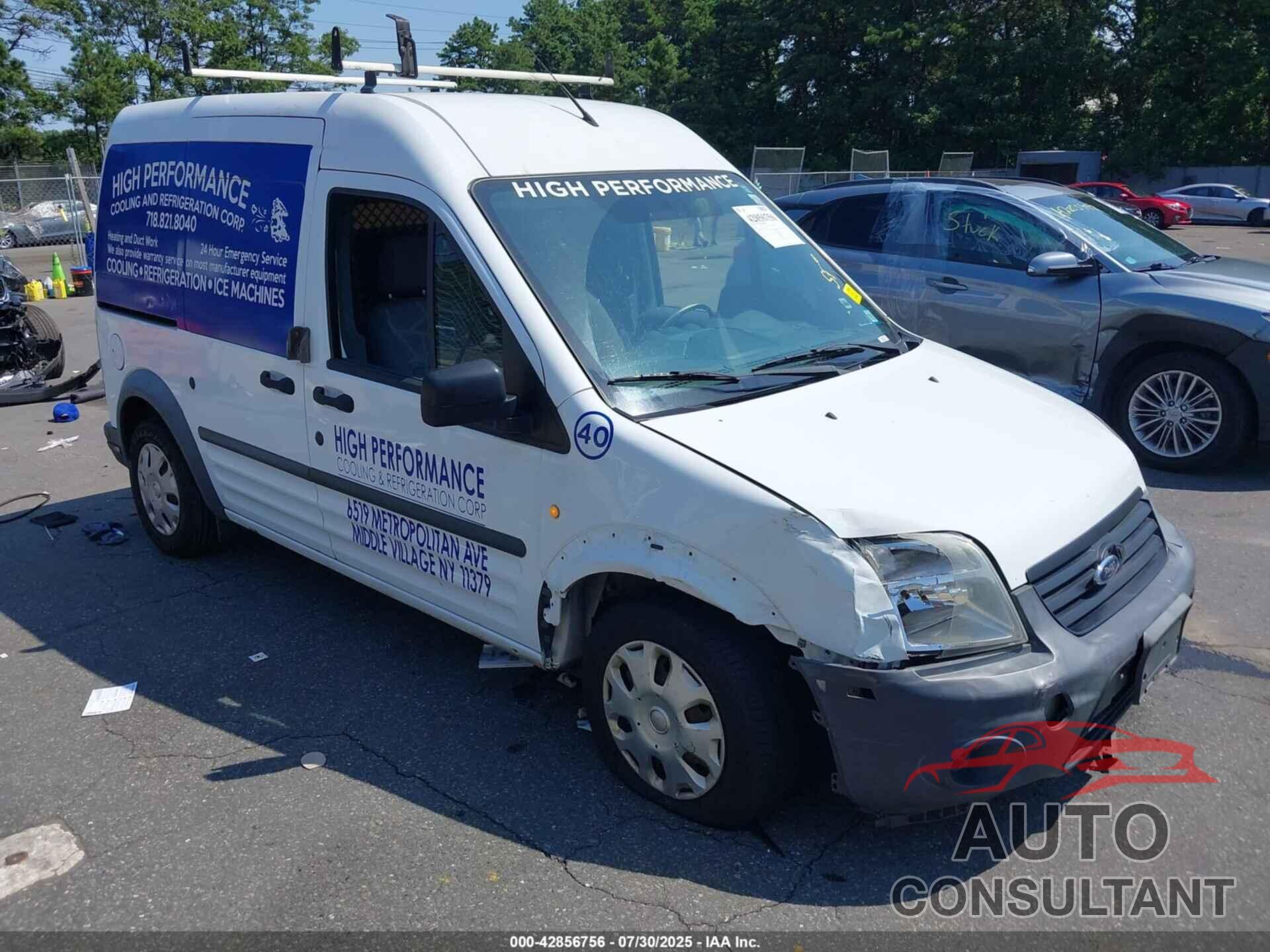 FORD TRANSIT CONNECT 2012 - NM0LS7AN5CT101691
