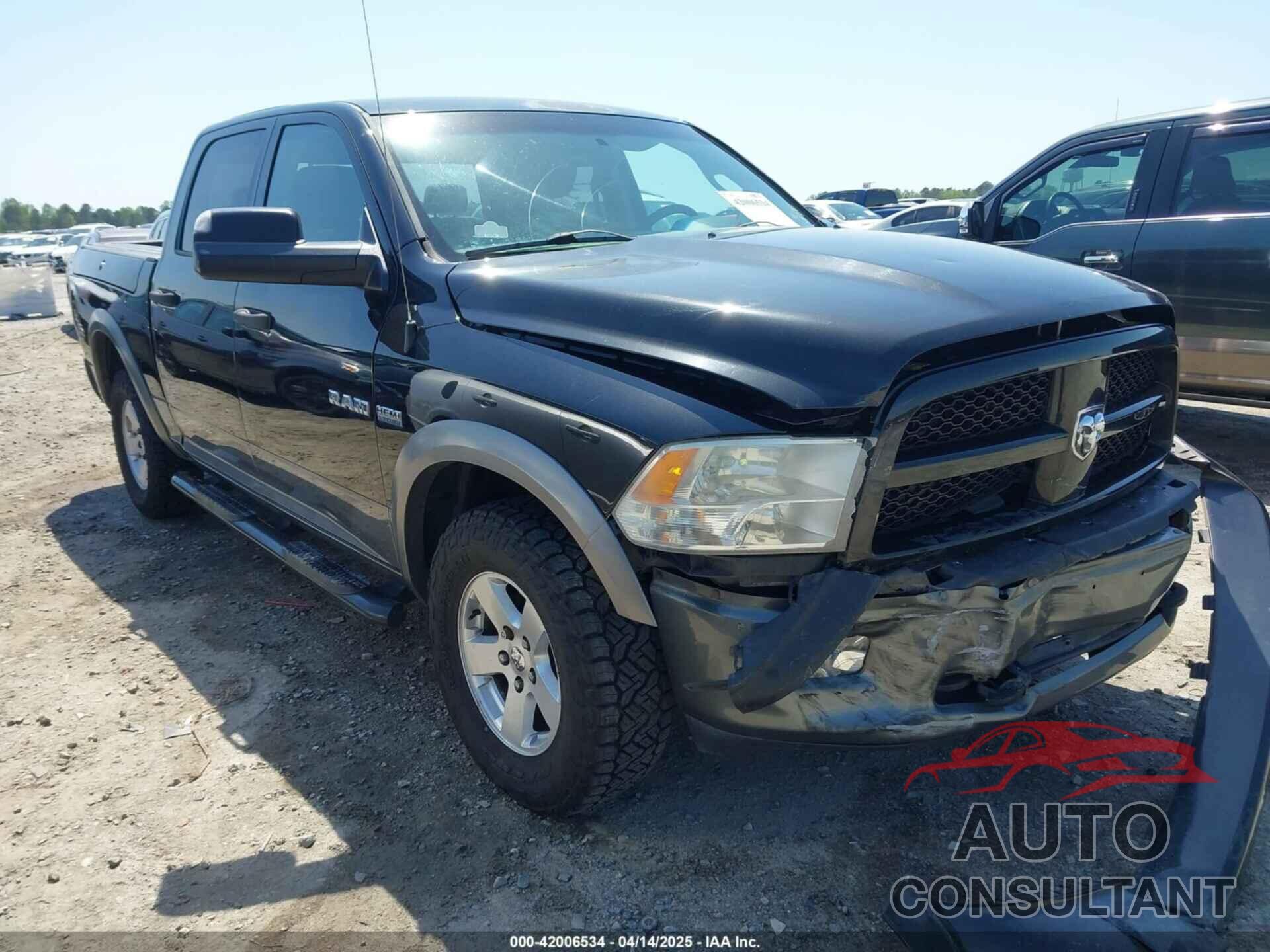 DODGE RAM 1500 2010 - 1D7RV1CT8AS239196