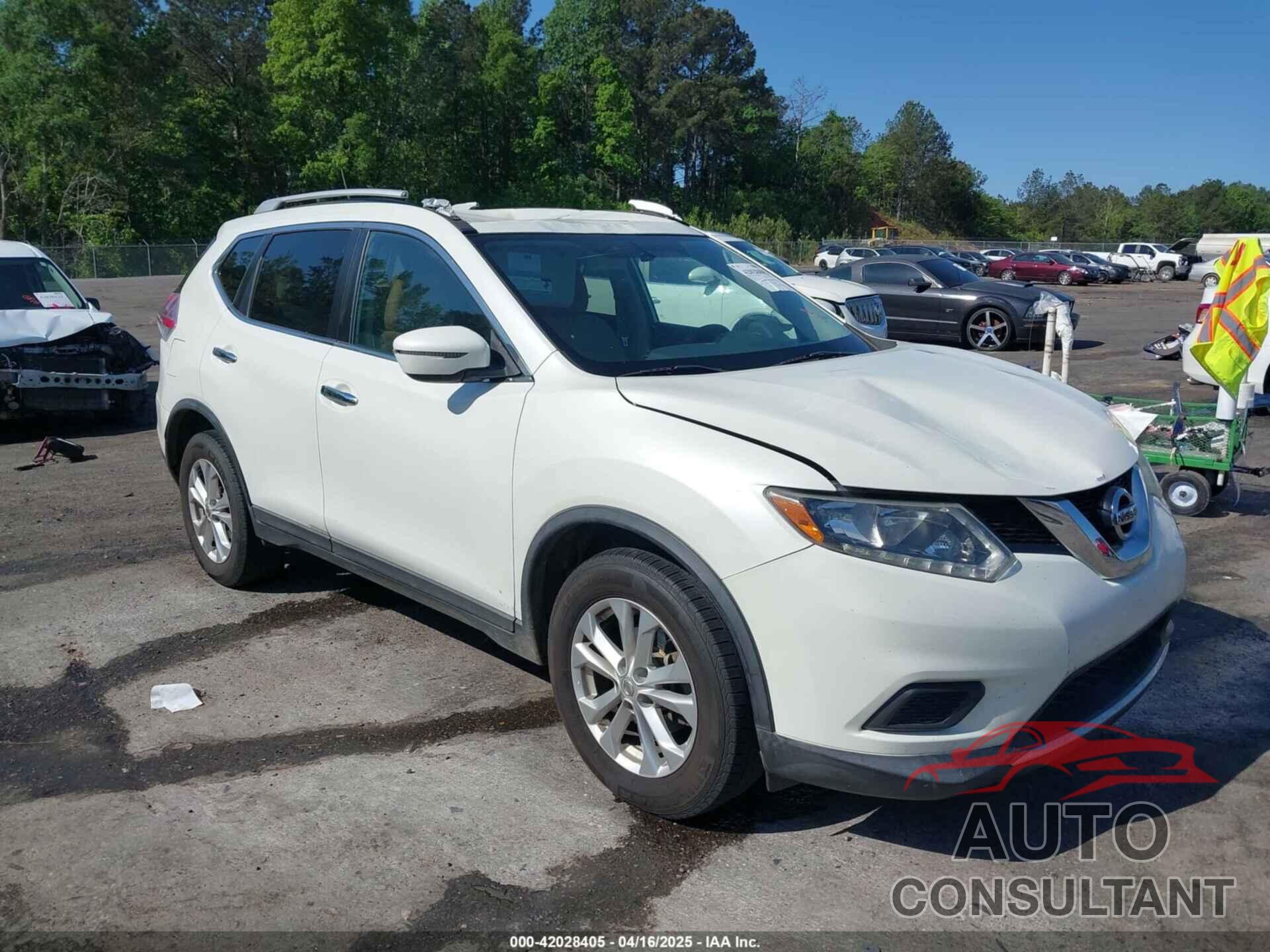 NISSAN ROGUE 2016 - KNMAT2MV1GP682787