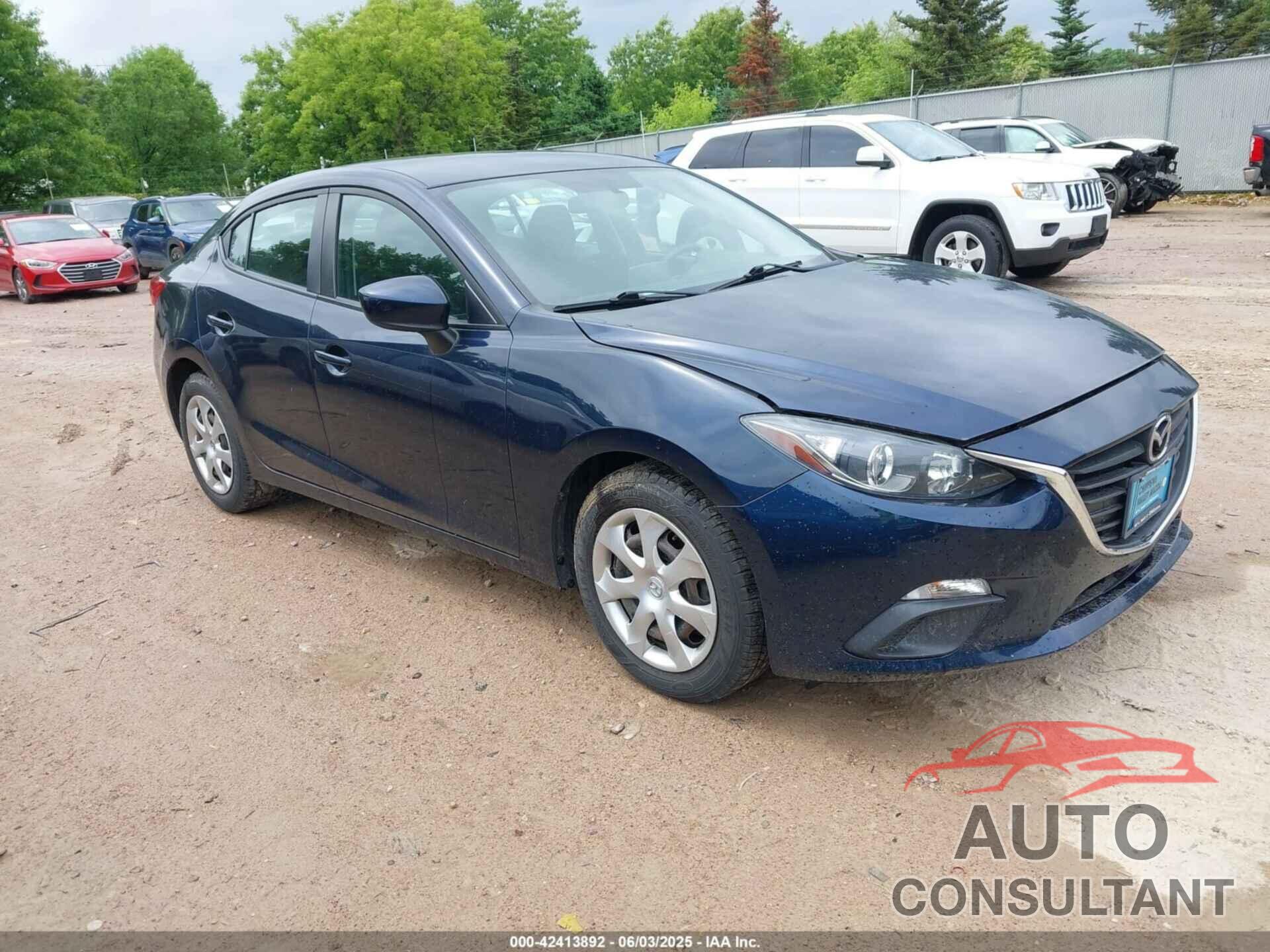 MAZDA MAZDA3 2016 - 3MZBM1T75GM240452