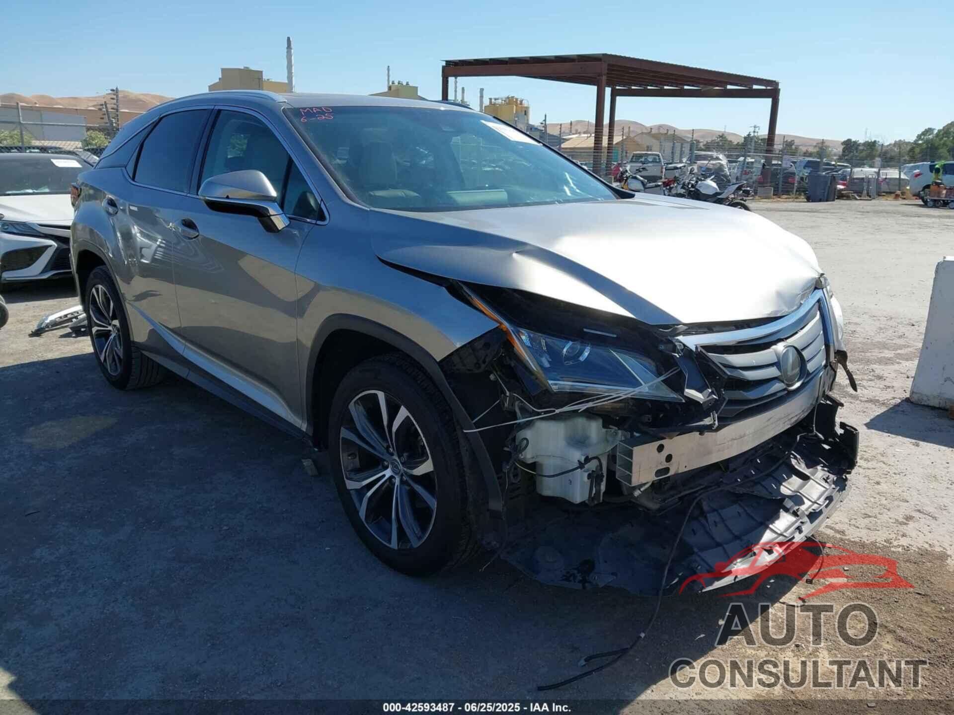 LEXUS RX 350 2017 - 2T2BZMCA2HC091148