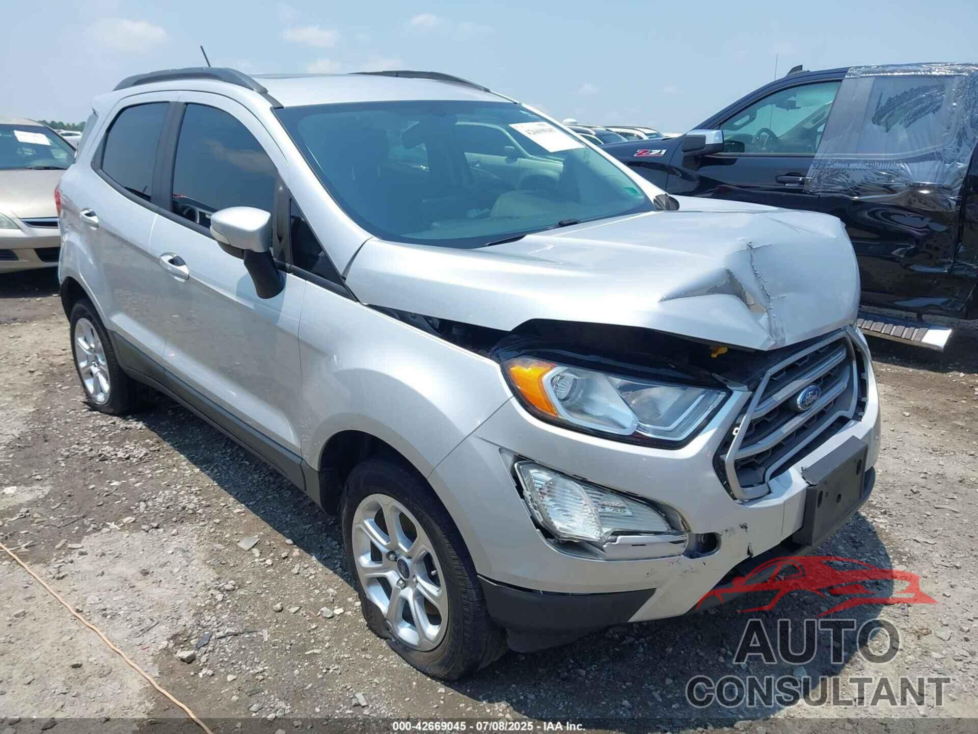 FORD ECOSPORT 2020 - MAJ6S3GL2LC359252